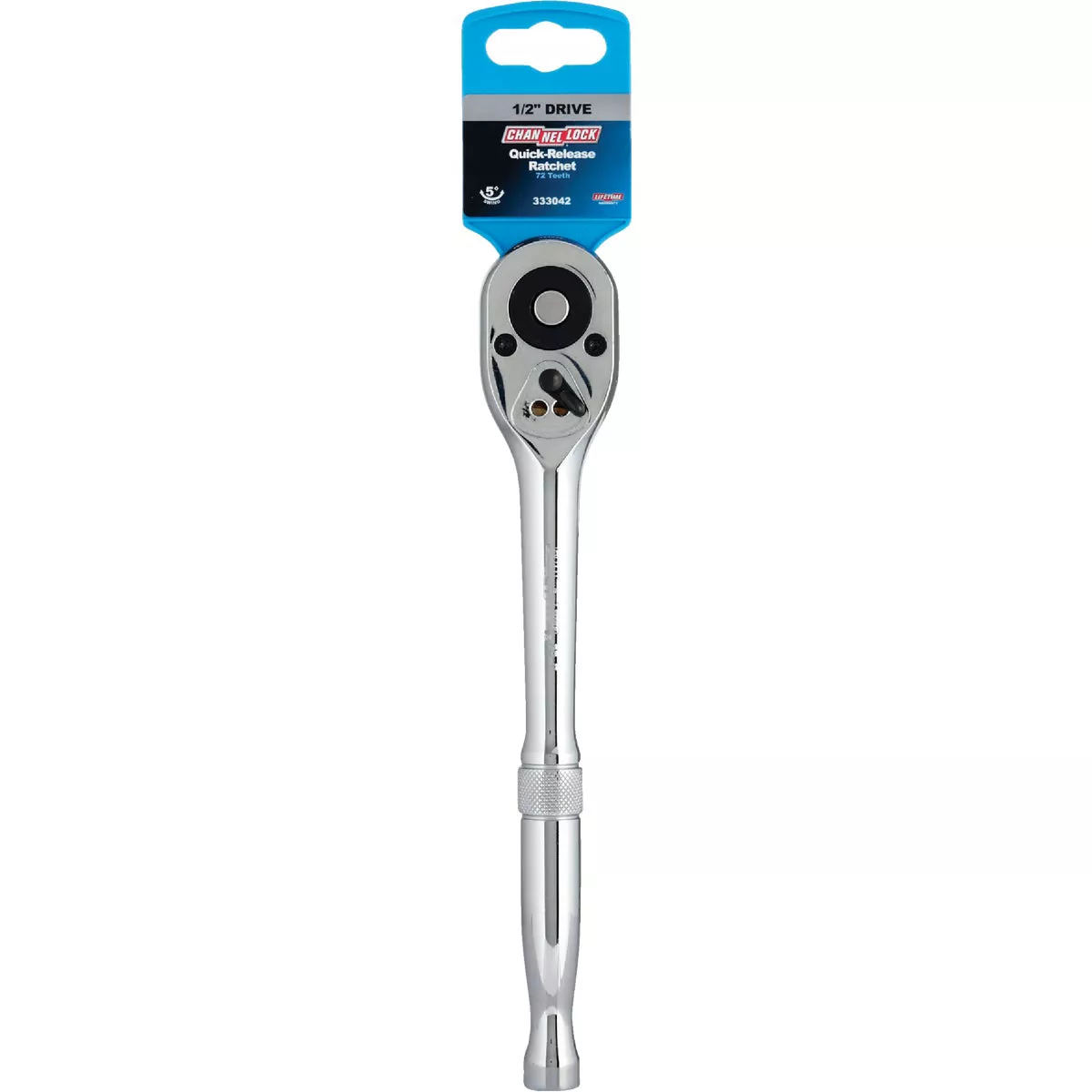 Channellock 1/2 In. Drive 72-Tooth Quick Release Ratchet