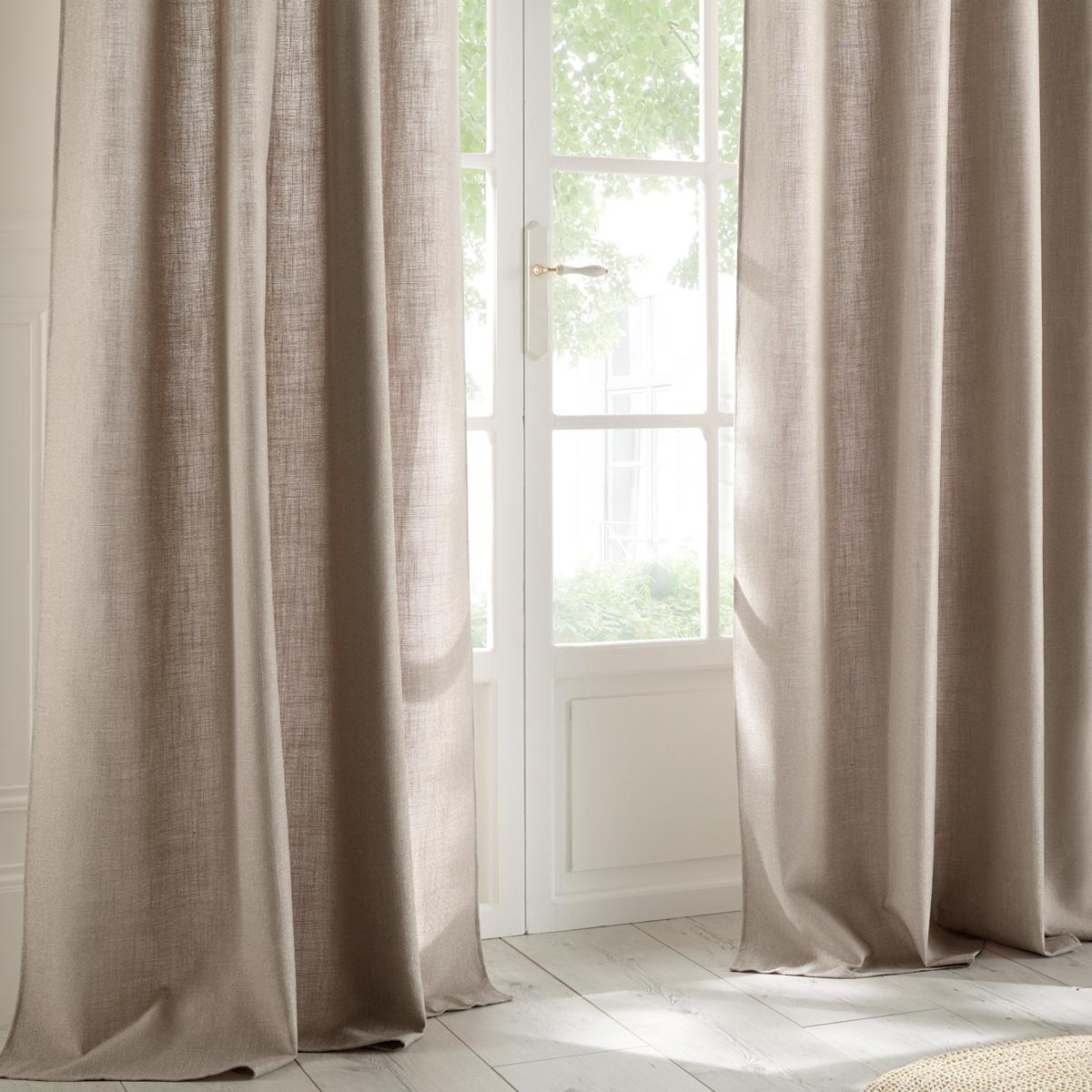 Curtain "Clem" Beige, 140x260 cm