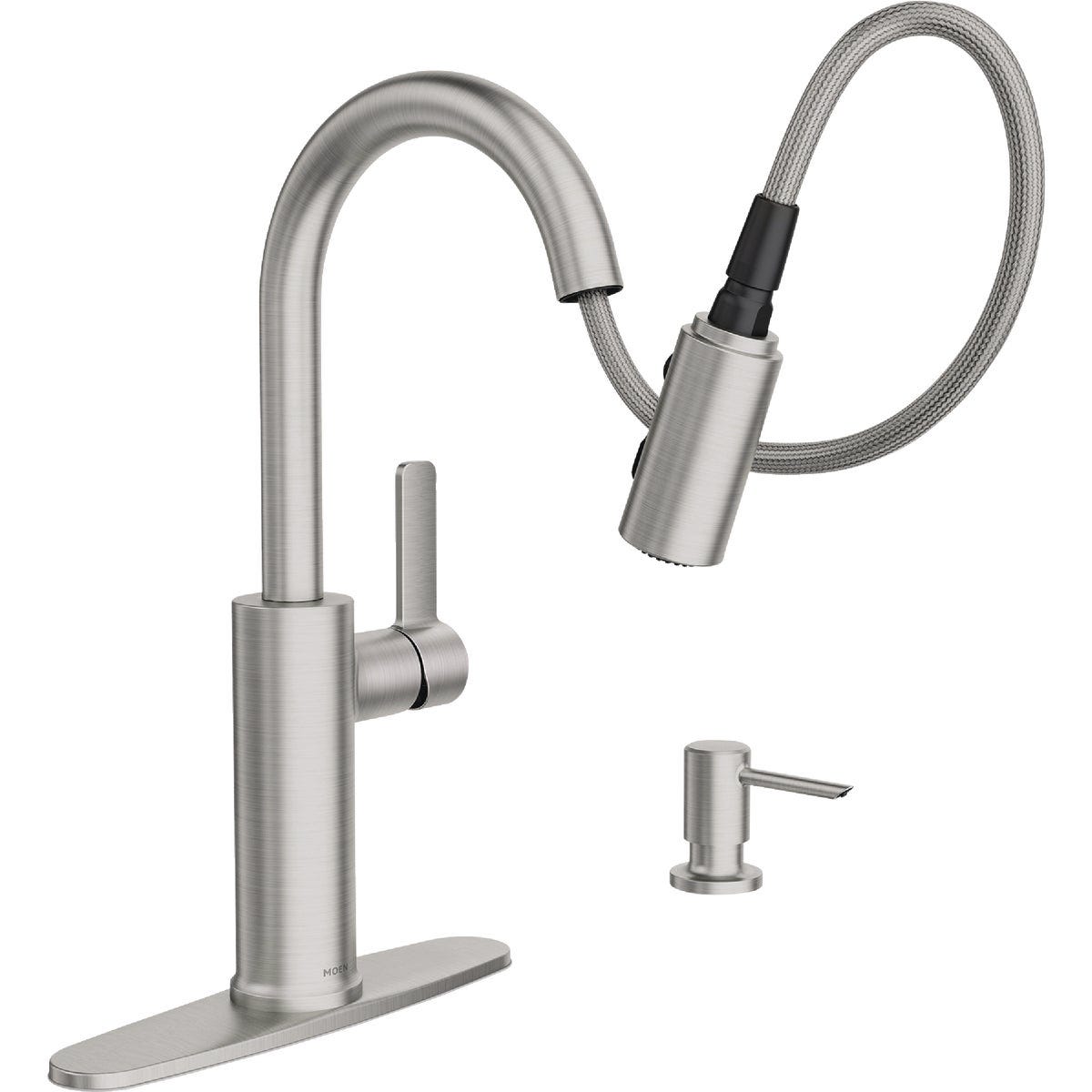 Moen Durani Pulldown Spot Resist Stainless Kitchen Faucet