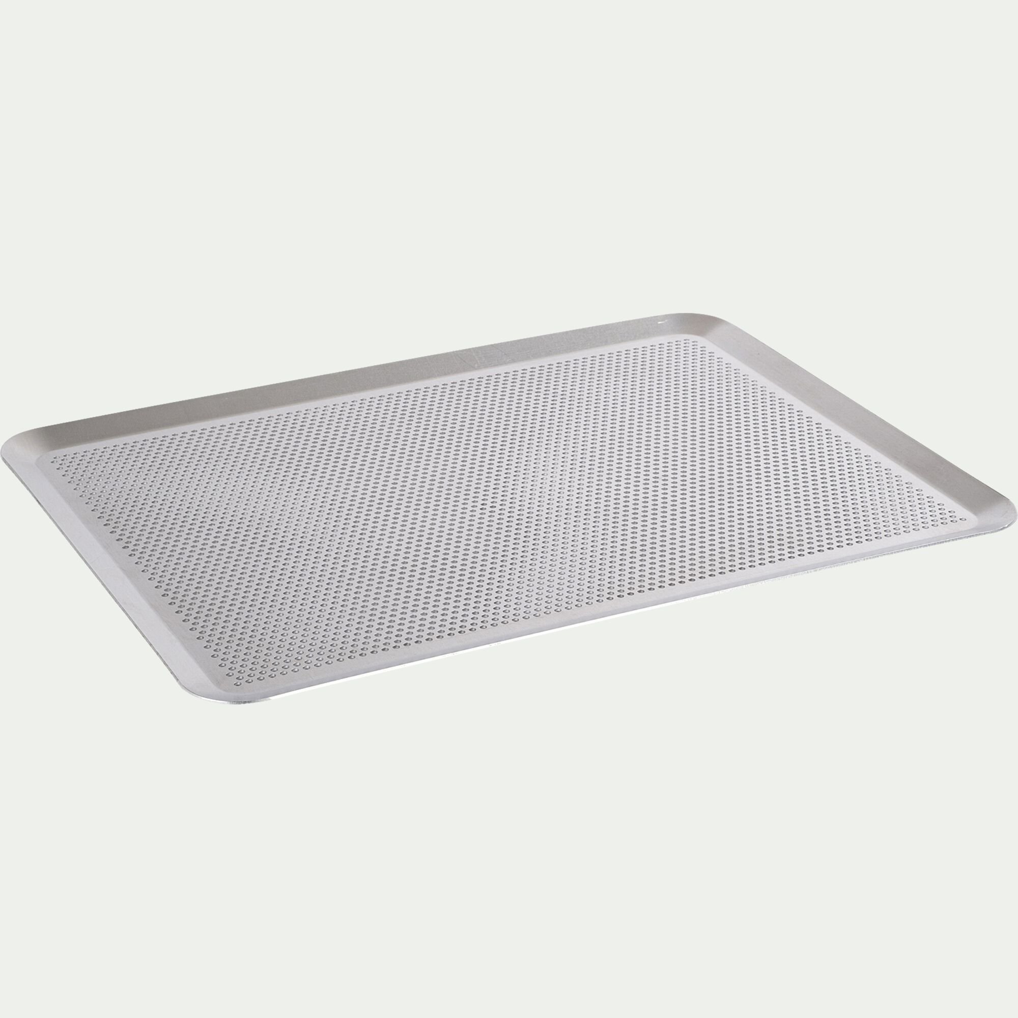 PATISDECOR - Plaque de four perforée en aluminium 30x40cm - argenté