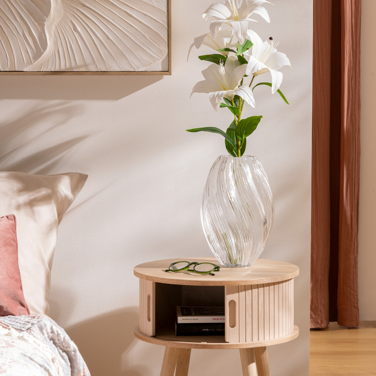 Vase "Valma" Transparent, H. 27 cm