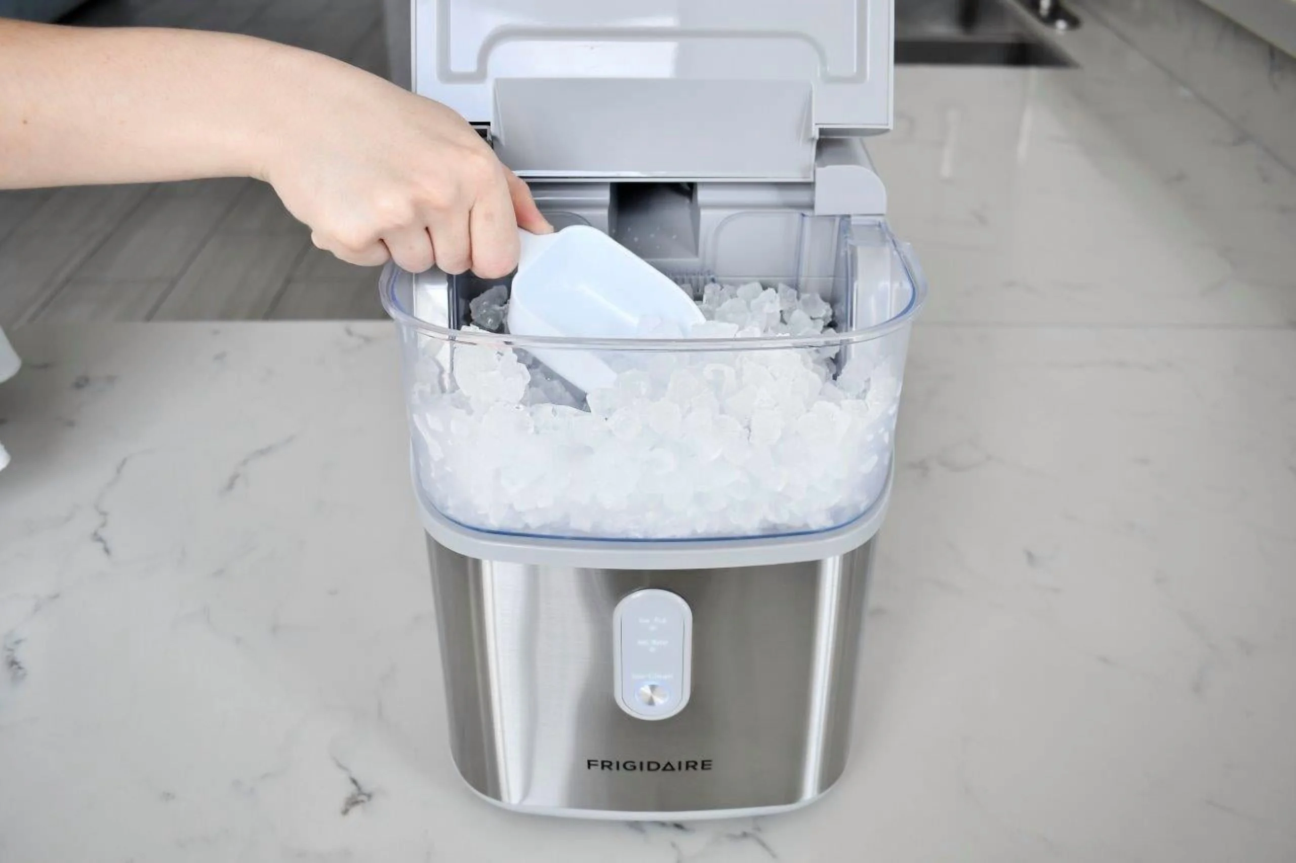 Frigidaire, 33 Lbs. Nugget Ice Maker, Black Stainless Steel, EFIC228 - Image 26