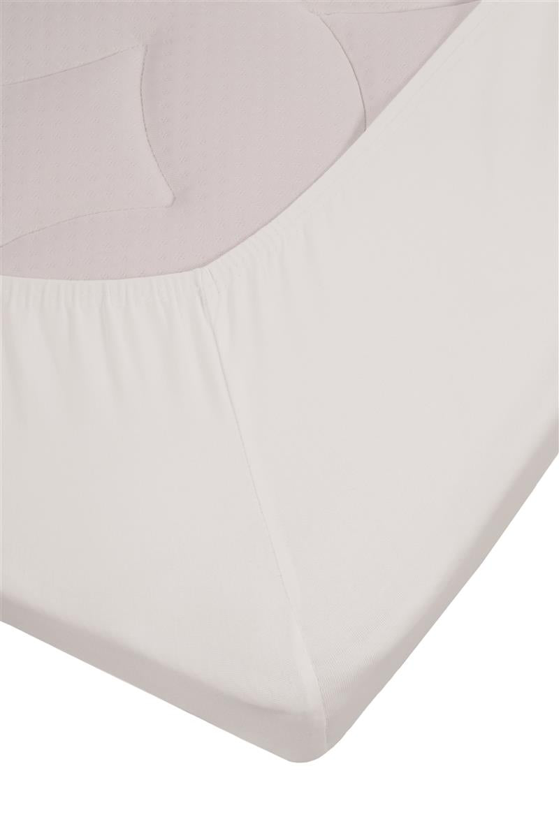 Beddinghouse Jersey Lycra - Topper Hoeslaken - 120x200/220 - Wit
