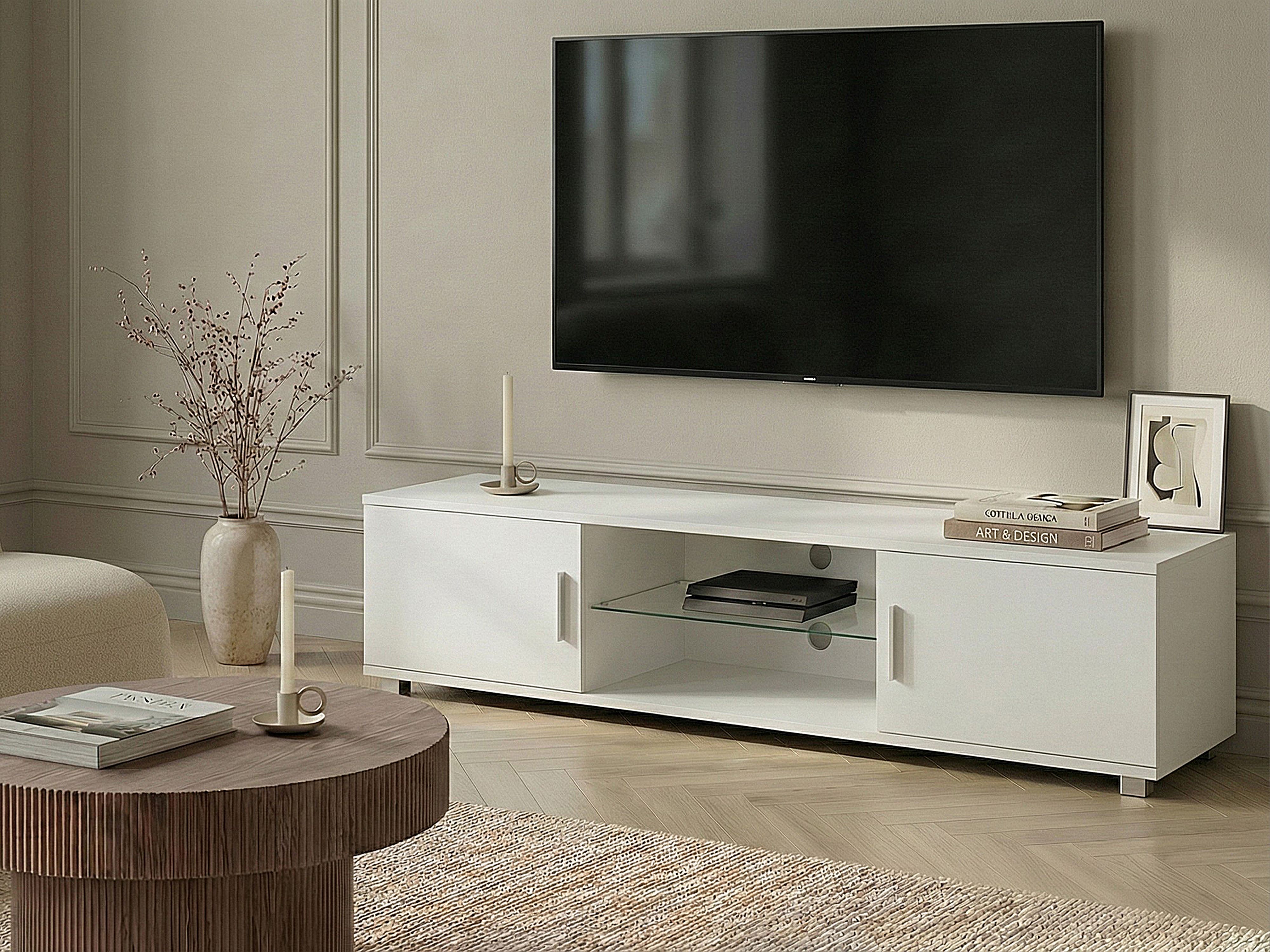 TV Stand CHILLIWACK White