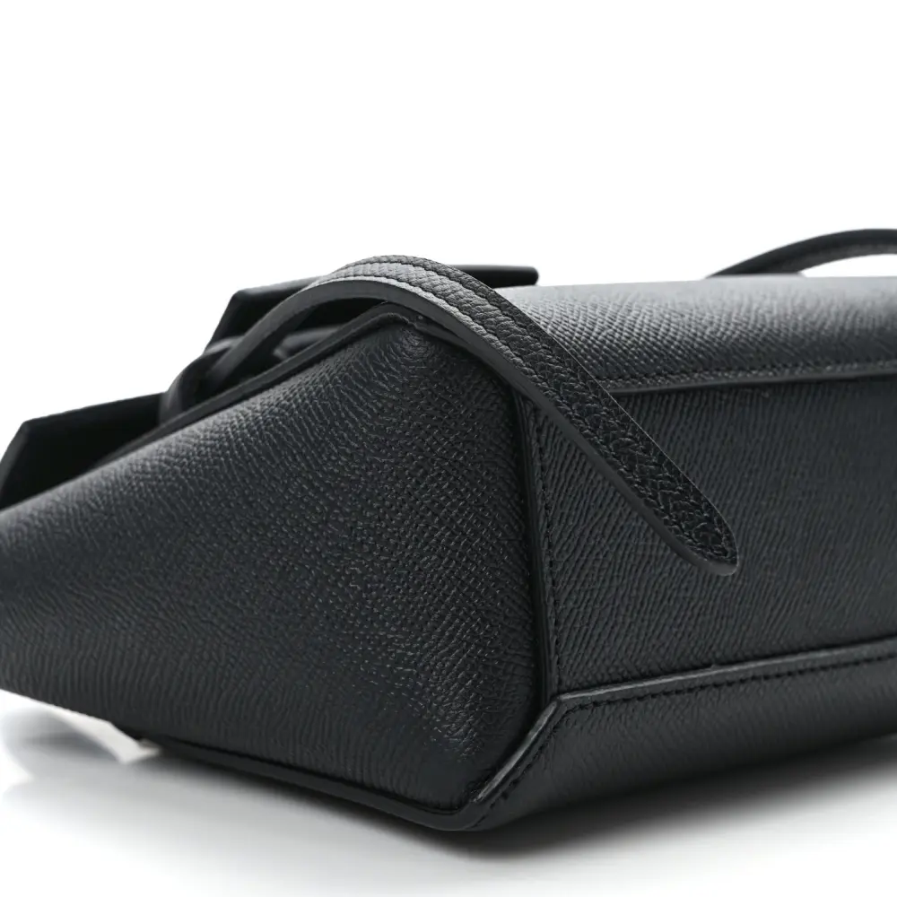 Black Grained Calfskin Celine Pico – Stunning Superfake Handbag1:1High-quality replica