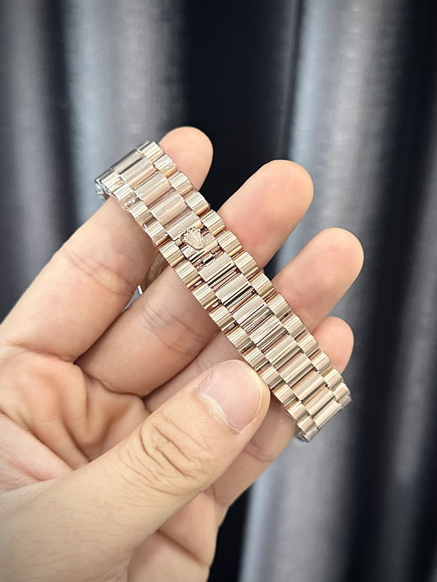 Rolex Best Replica Watch Day-Date 128235 Gold Wrapped And Moissanite Diamond Custom 36mm - Top club