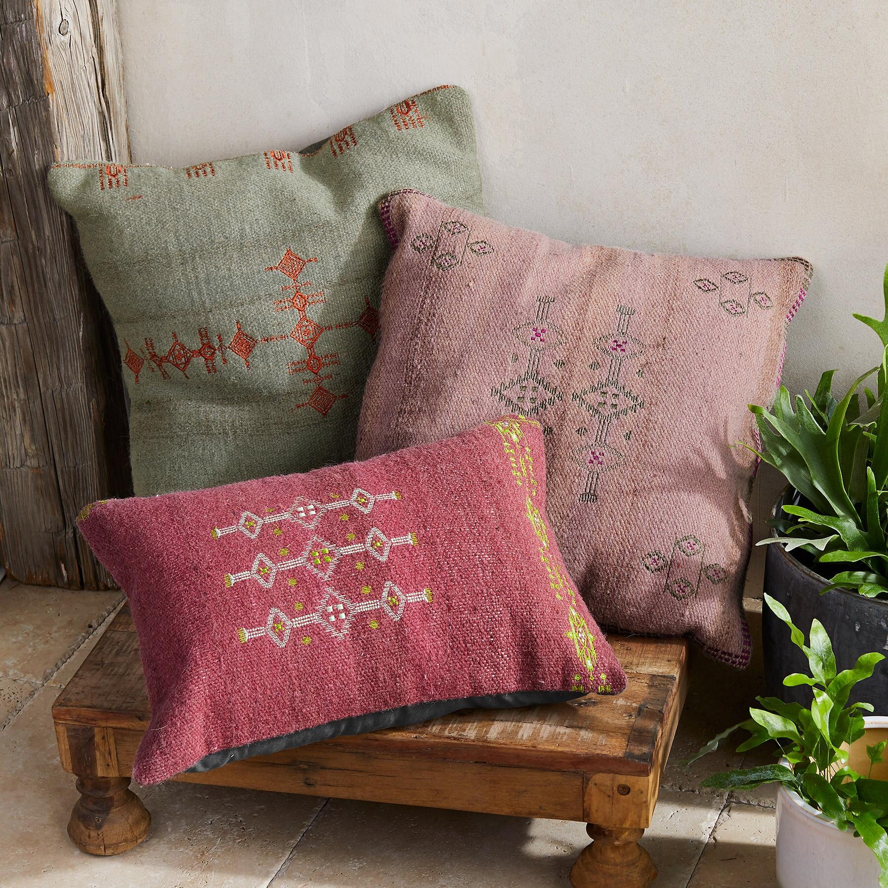 Sunset Ridge Gray Pillow | Sundance Outlet Store - Sundance Clothing