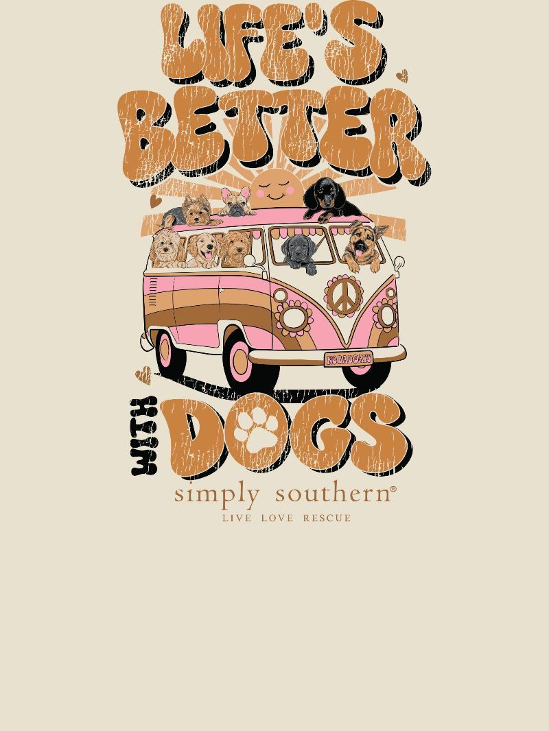 YTH-SS-BETTERDOGS-LINEN - Simply Southern Outlet