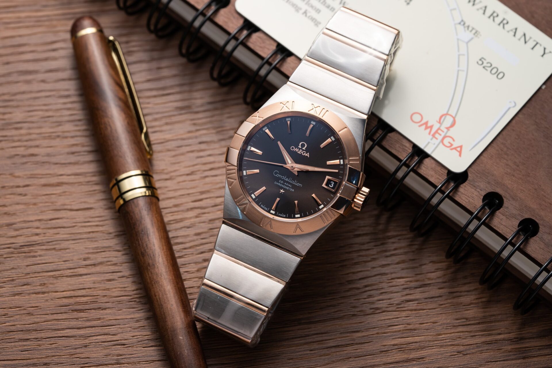 Omega Constellation Replica 1:1 Watch chocolate dial VS Factory 41mm - Top club