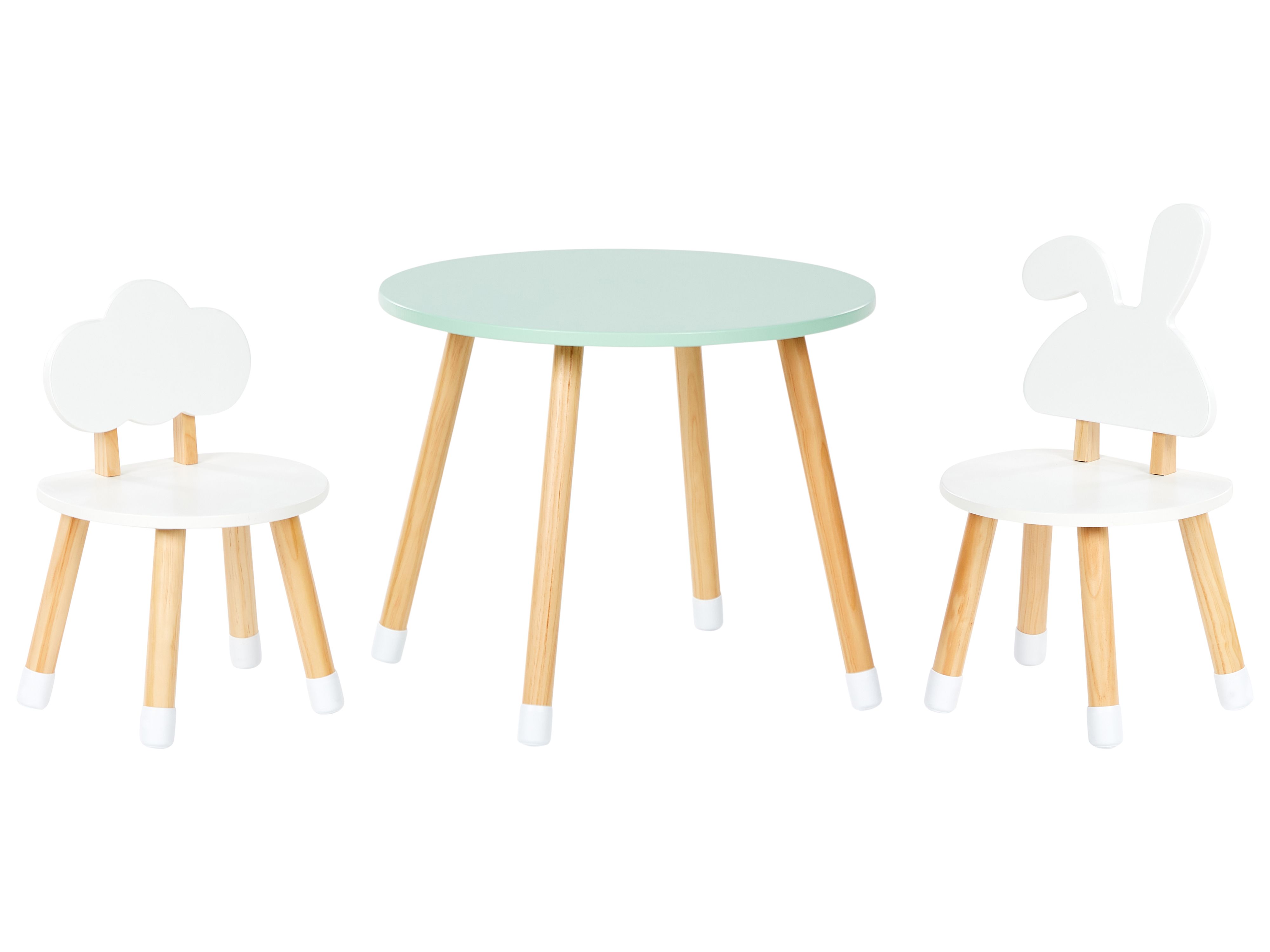 Kids Table with Chairs ROBIN White