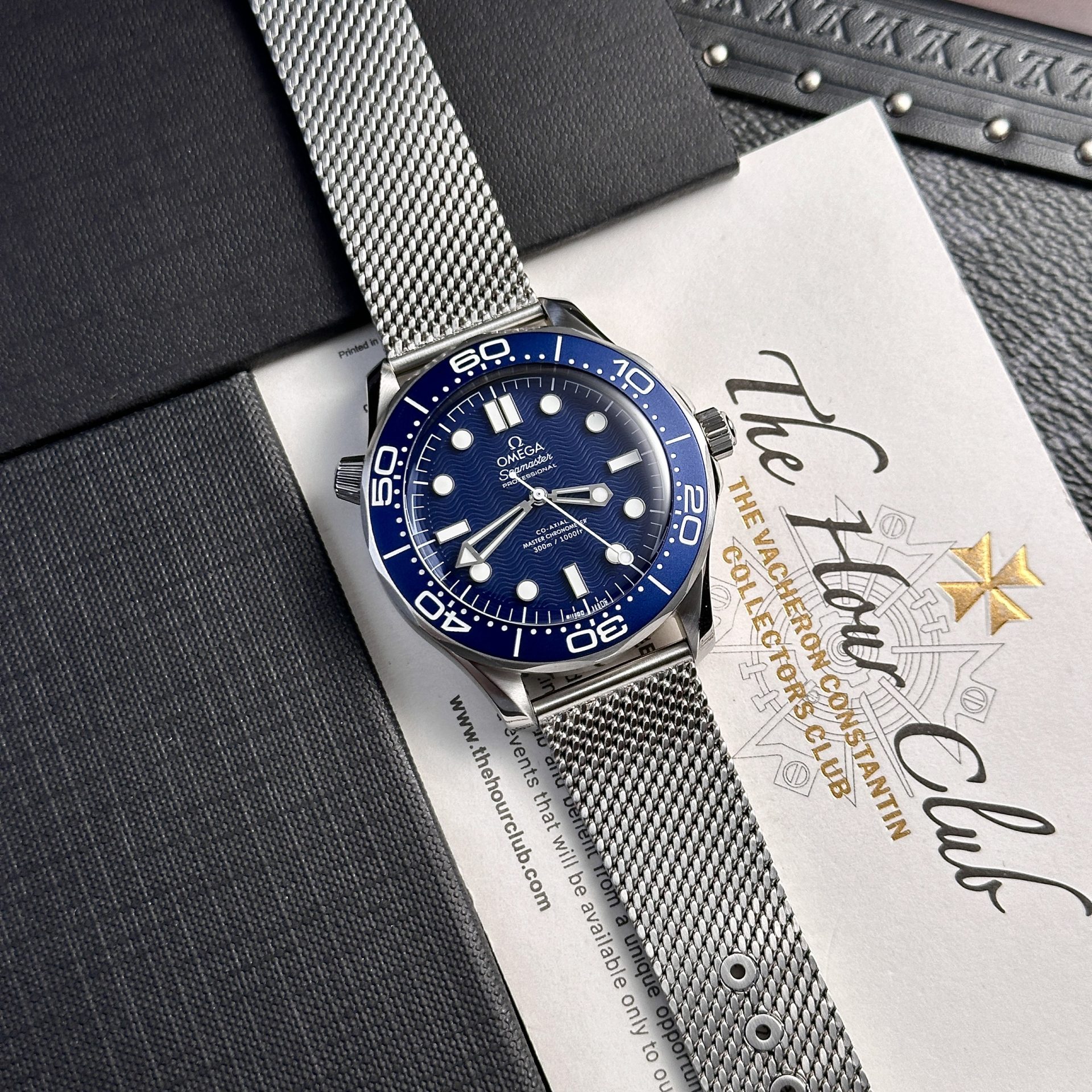Omega Replica 1:1 Watch Seamaster Professional  Blue Dial VS Factory 42mm - Elite Watch Atelier