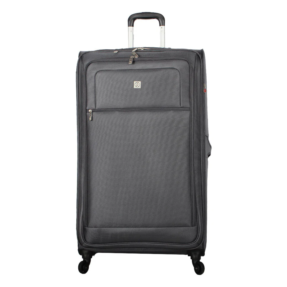 Protege, Arendale Soft Side 32�?Jumbo Expandable Checked Luggage, Charcoal
