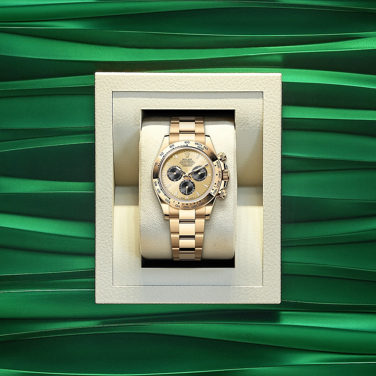 Rolex Cosmograph Daytona 40mm, 18k Yellow Gold, Ref# 126508-0006(1:1 replica) - Top club