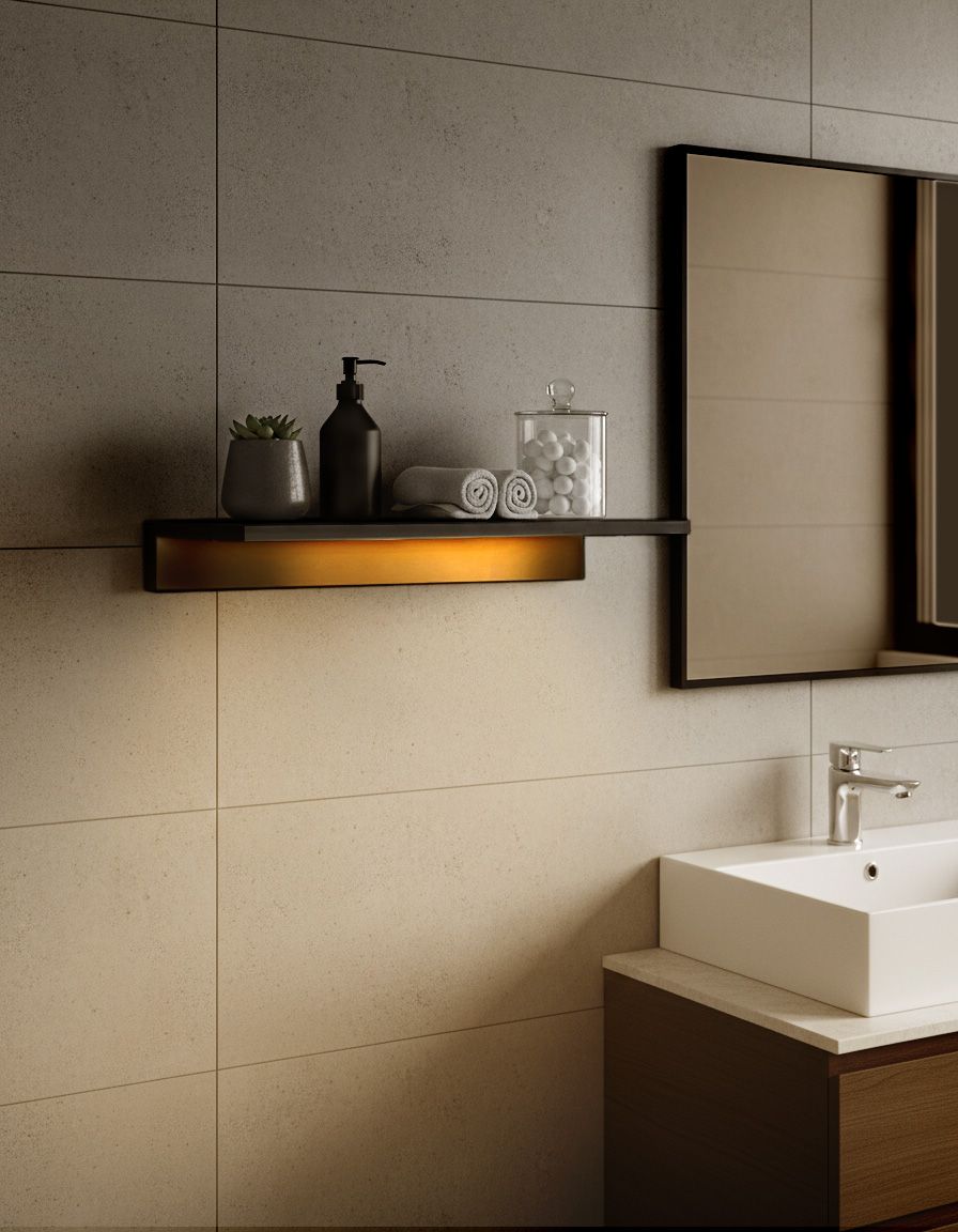 Wall Lamp FERREIRA Metal Black