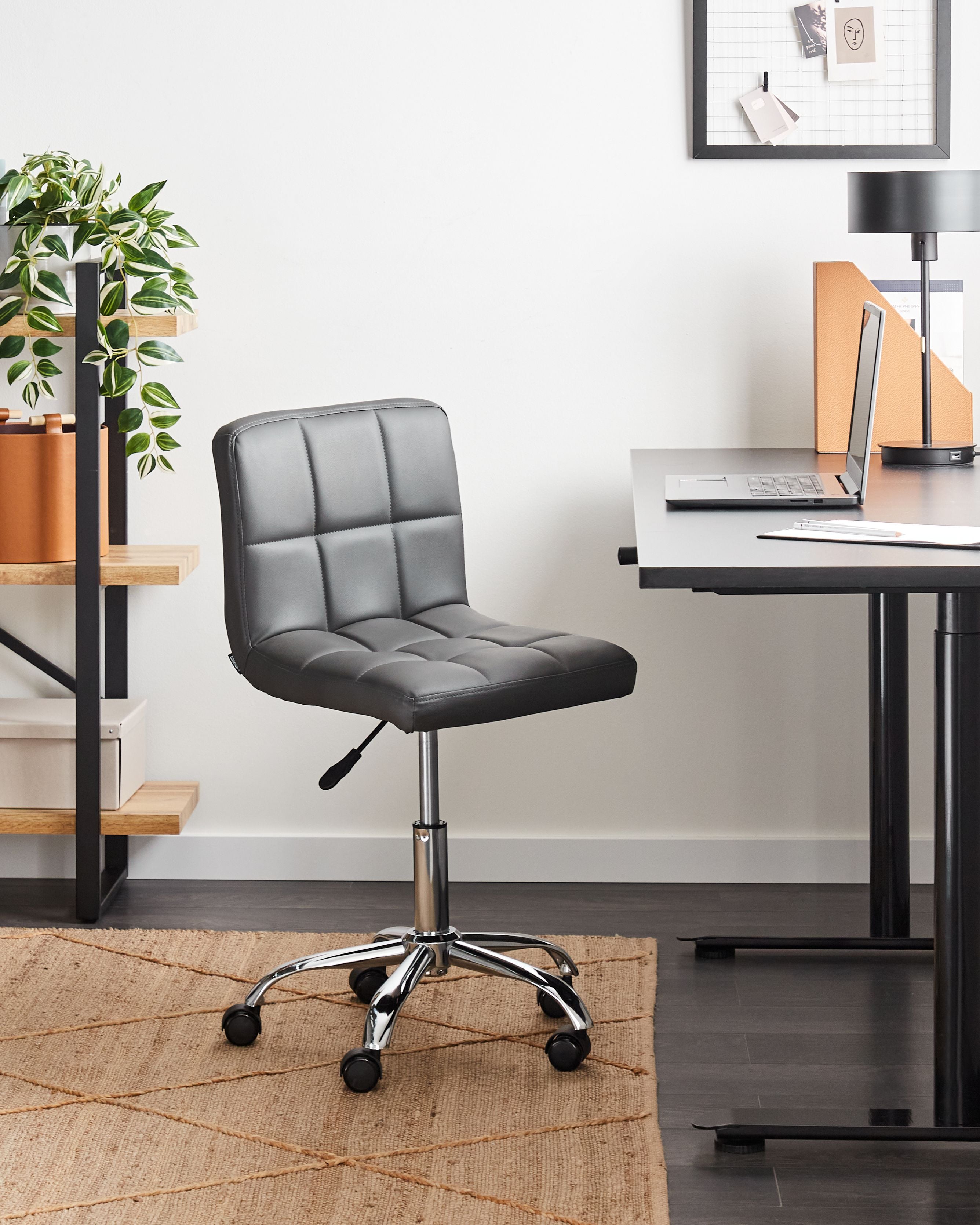 Desk Chair MARION Light Grey