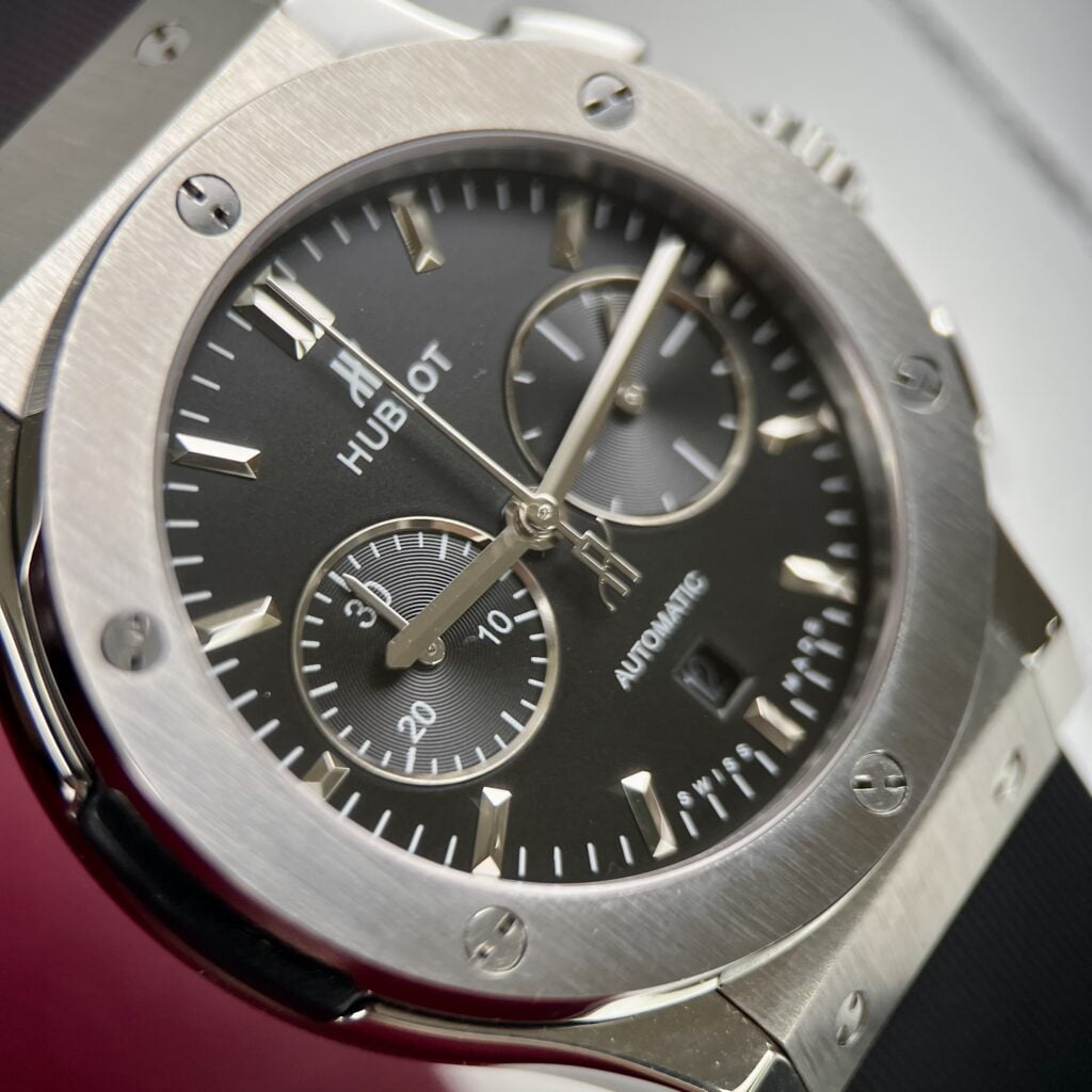 Hublot Replica 1:1 Watch Classic Fusion Chronograph HB Factory Black Color 42mm - Top club