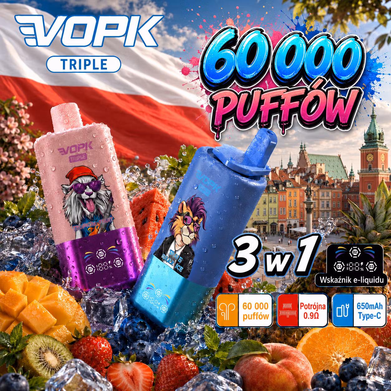 VOPK 60 000 puffów
