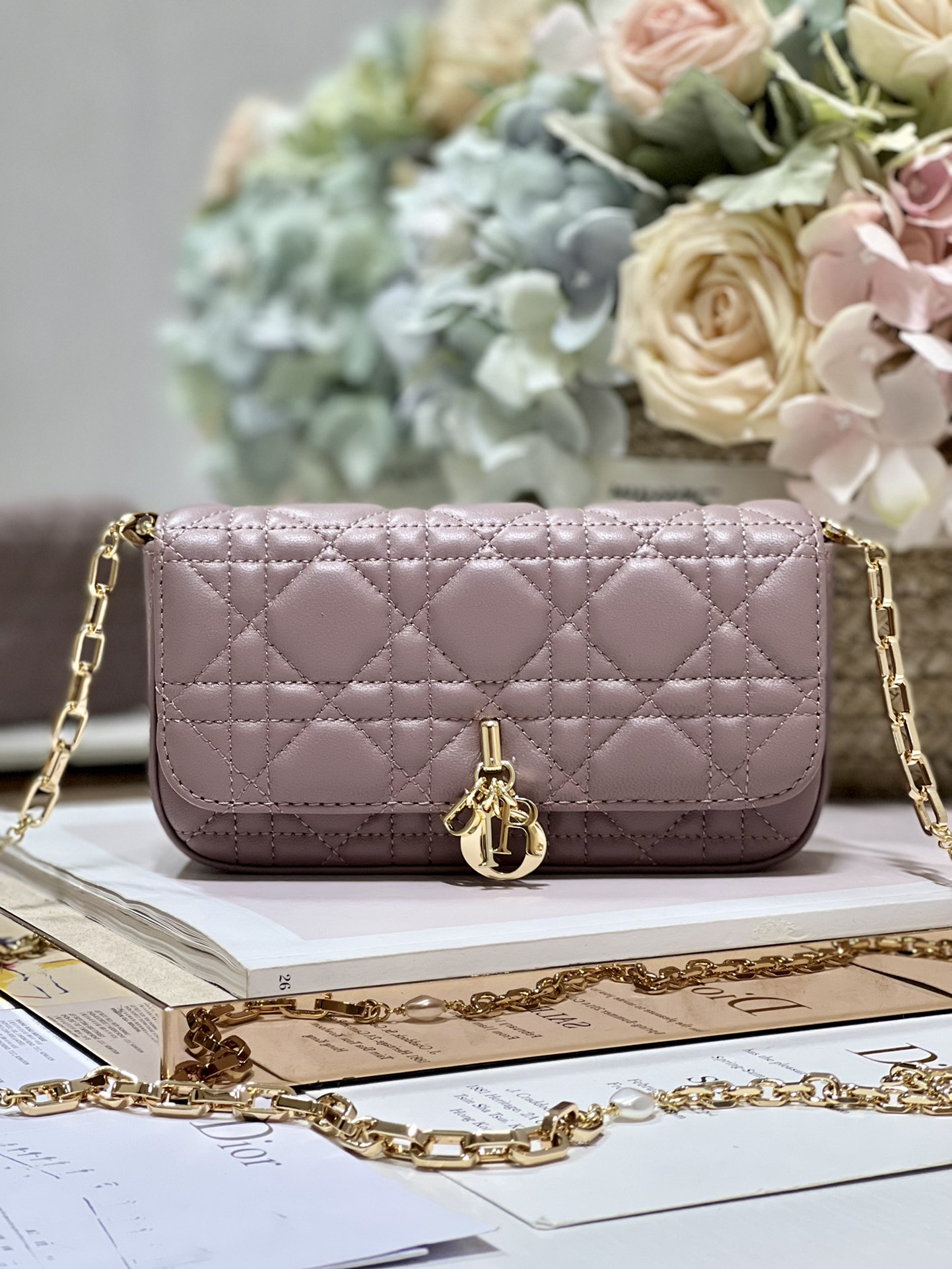 Mini Miss Dior Bag White/ Black/ Blue/ Light Purple For Women 7 in/18.cm1:1High-quality replica