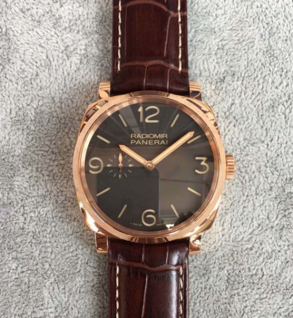 Replica Panerai Radiomir PAM439 Brown Leather Strap P.2002 - Top club