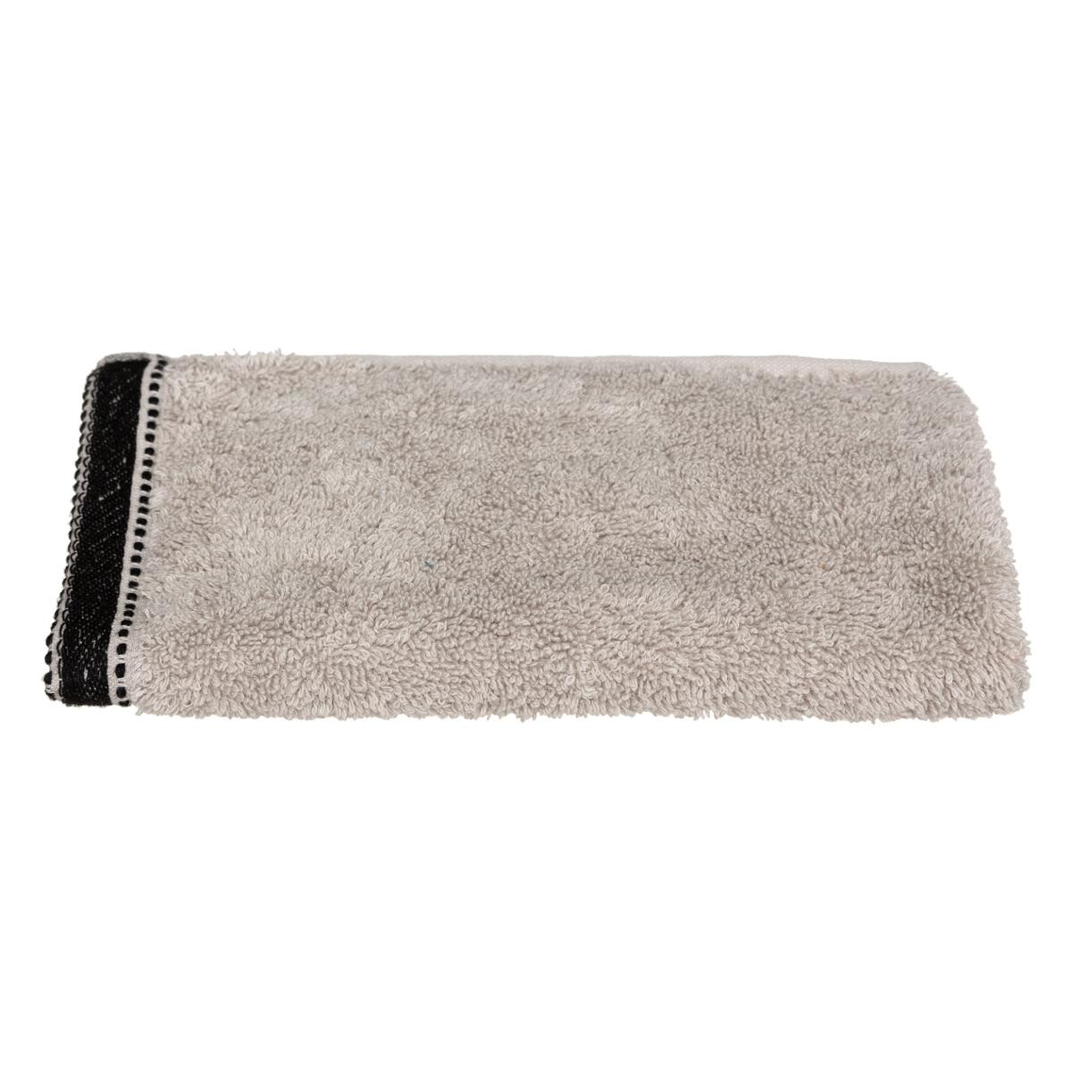 Guest towel "Joia", cotton Beige, 30x50 cm, 550 g/m&sup2;