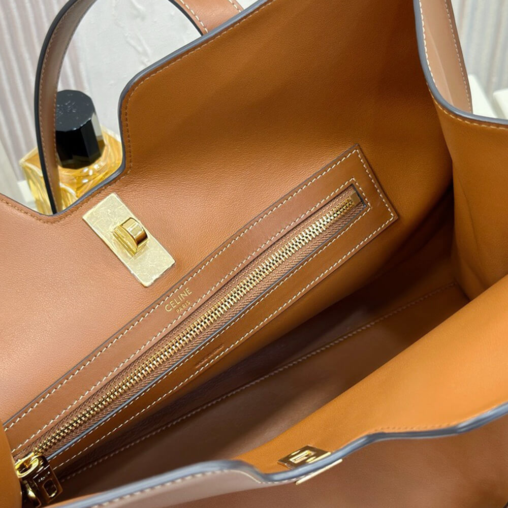 Celine Cabas 16 In Supple Smooth Calfskin Bag1:1High-quality replica