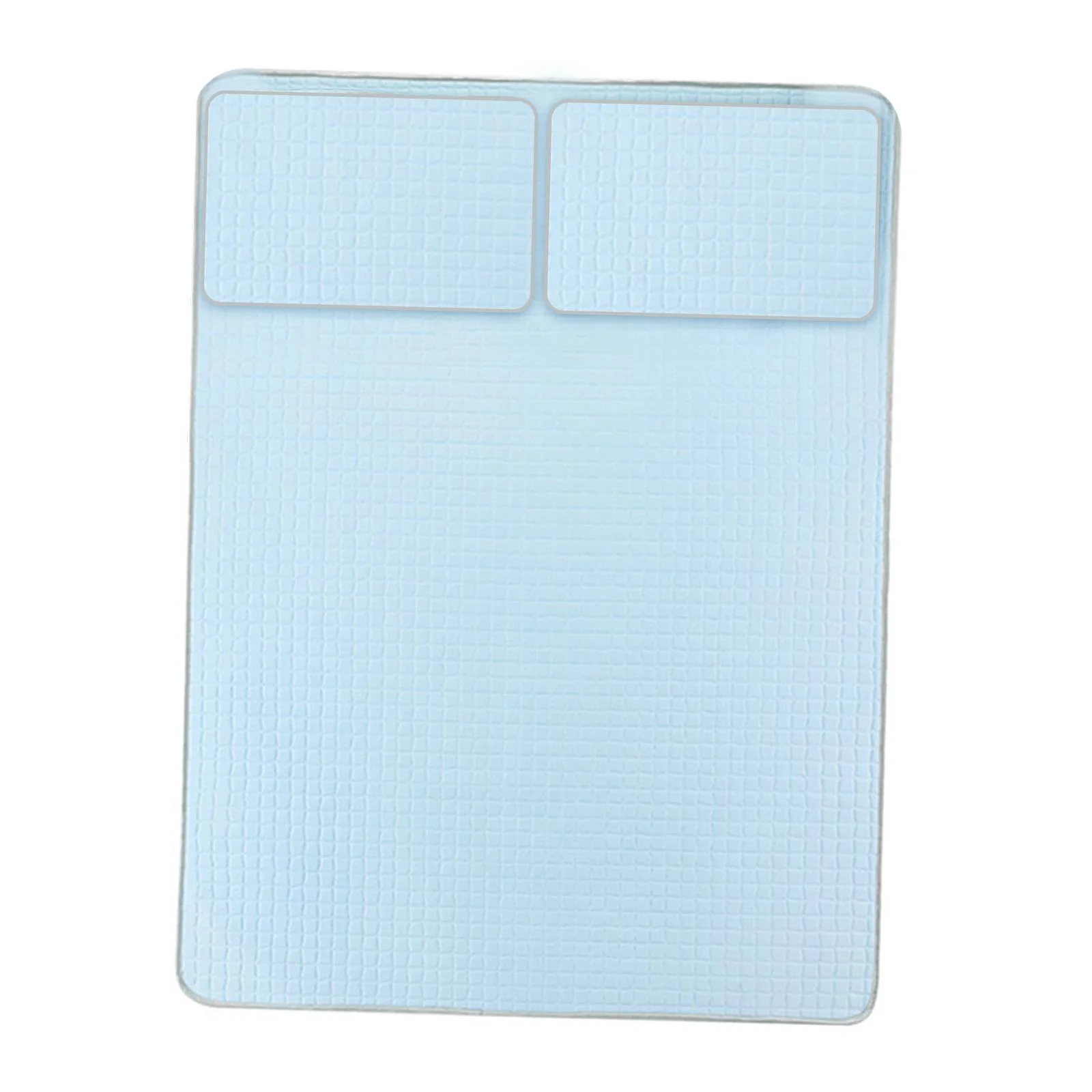 jicheng Cooling Mattress Pad Breathable Lightweight tress Topper Blue 1.5mx2.0m