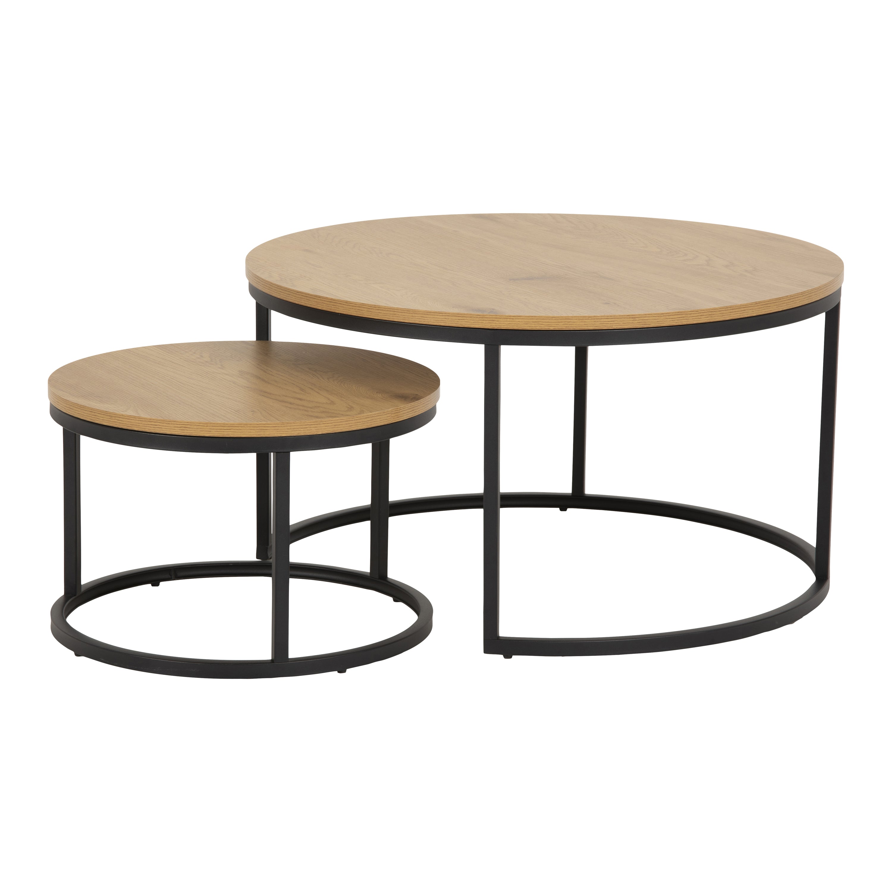 Blokker Lowen Salontafel Set van 2 - Bruin