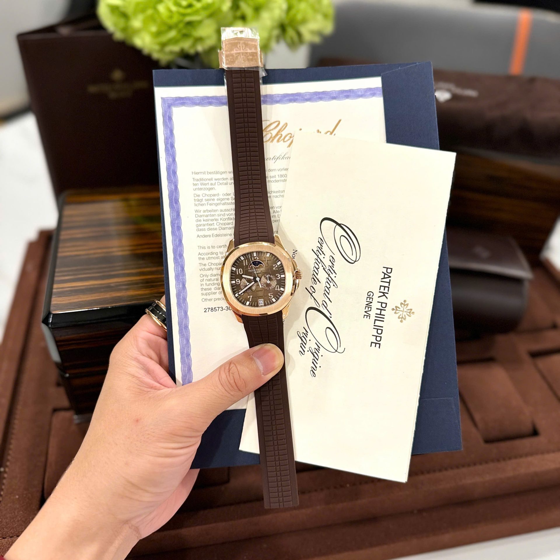 Patek Philippe Aquanaut 5261R Best Replicas Chocolate Dial Automatic Swiss Movement 40mm - Top club