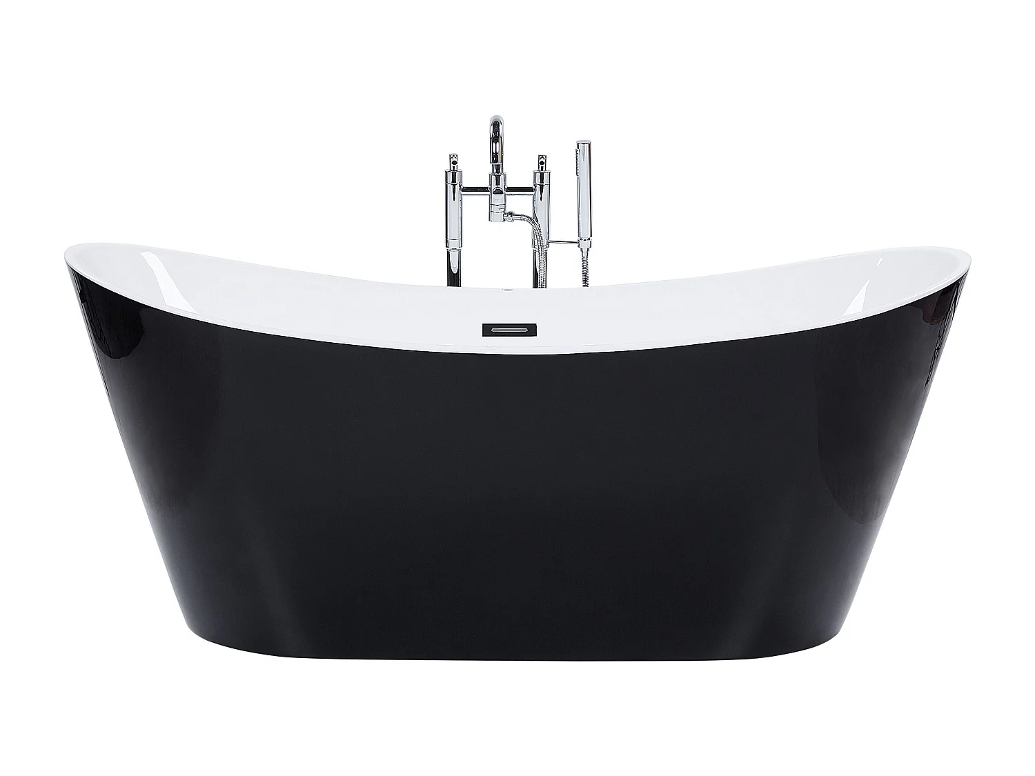 Baignoire îlot ANTIGUA 180 x 78 cm Noir