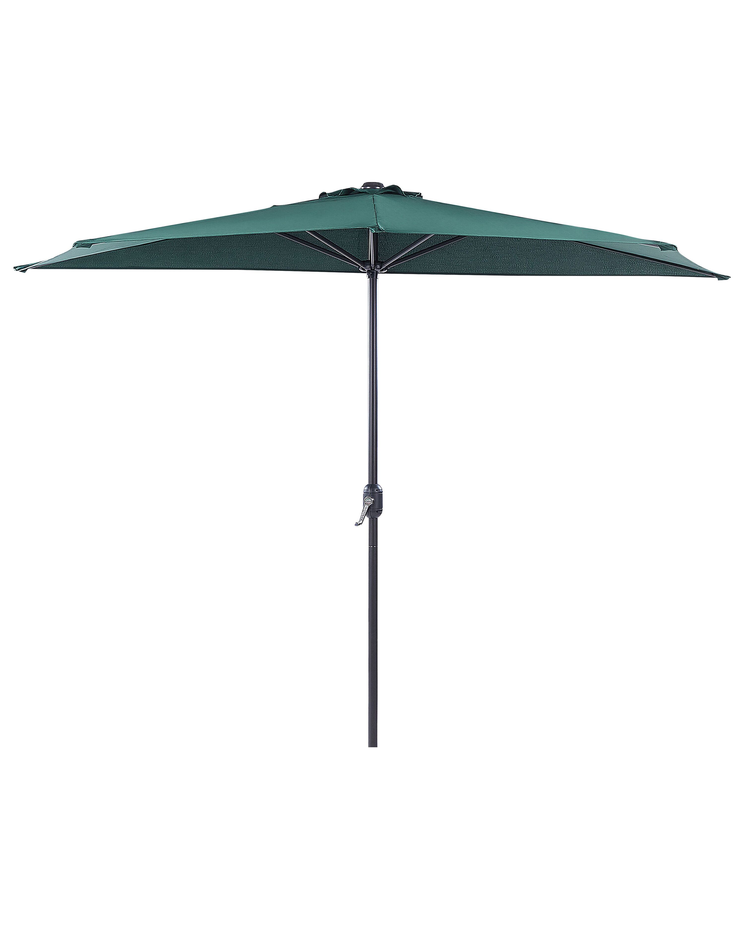 Half-Round Parasol 270 cm GALATI Green