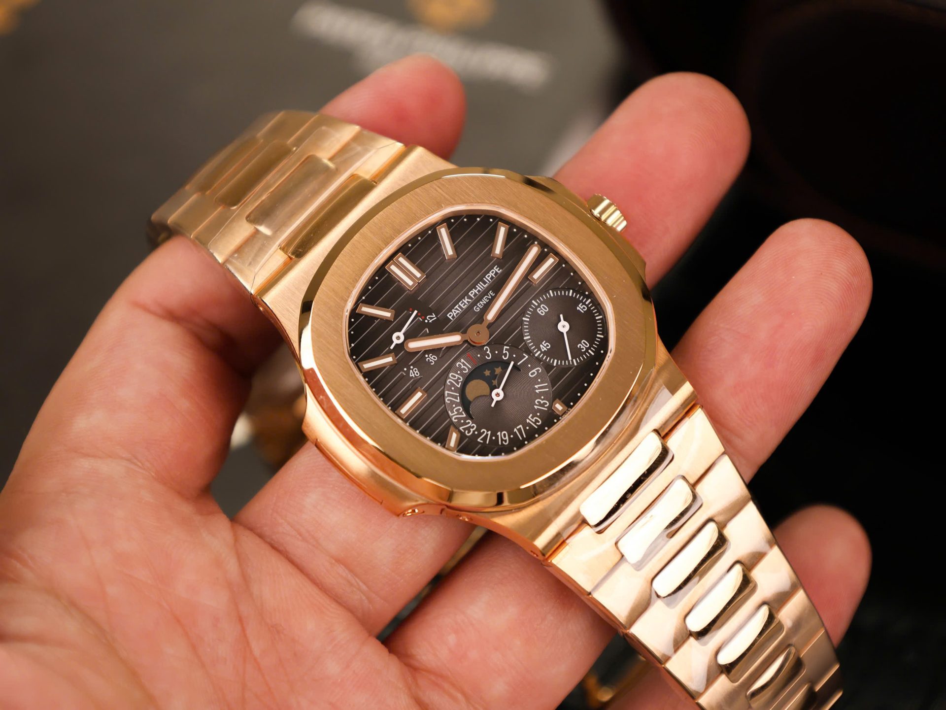 Patek Philippe Best Replica Watch Nautilus 5712 Gold Wrapped PPF Factory 40mm - Top club