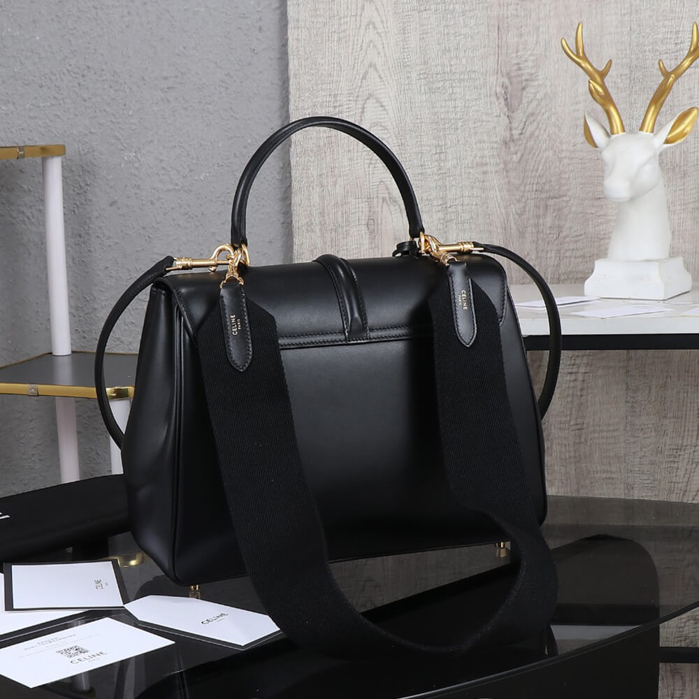 Celine Classique 16 Bag in Satinated Calfskin1:1High-quality replica