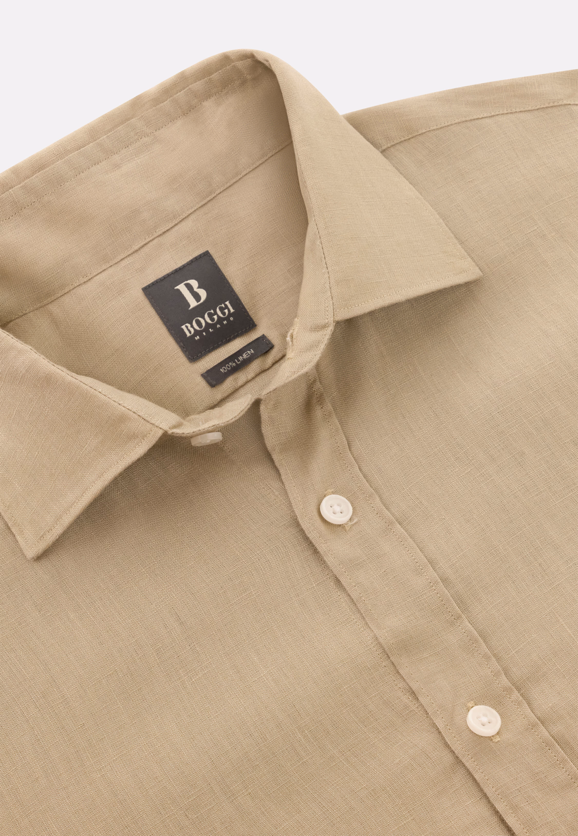 BOGGI Regular Fit Linen Shirt