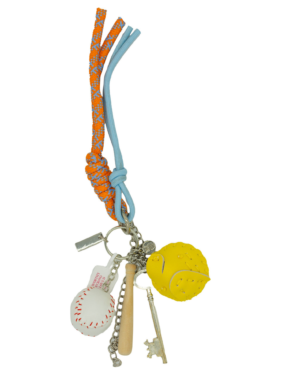0225-BAG-CHARM-ROPE-BASEBALL - Simply Southern Outlet