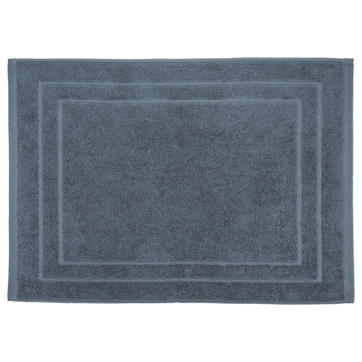 Bath mat, cotton Slate grey, 50x70 cm, 700 g/m&sup2;