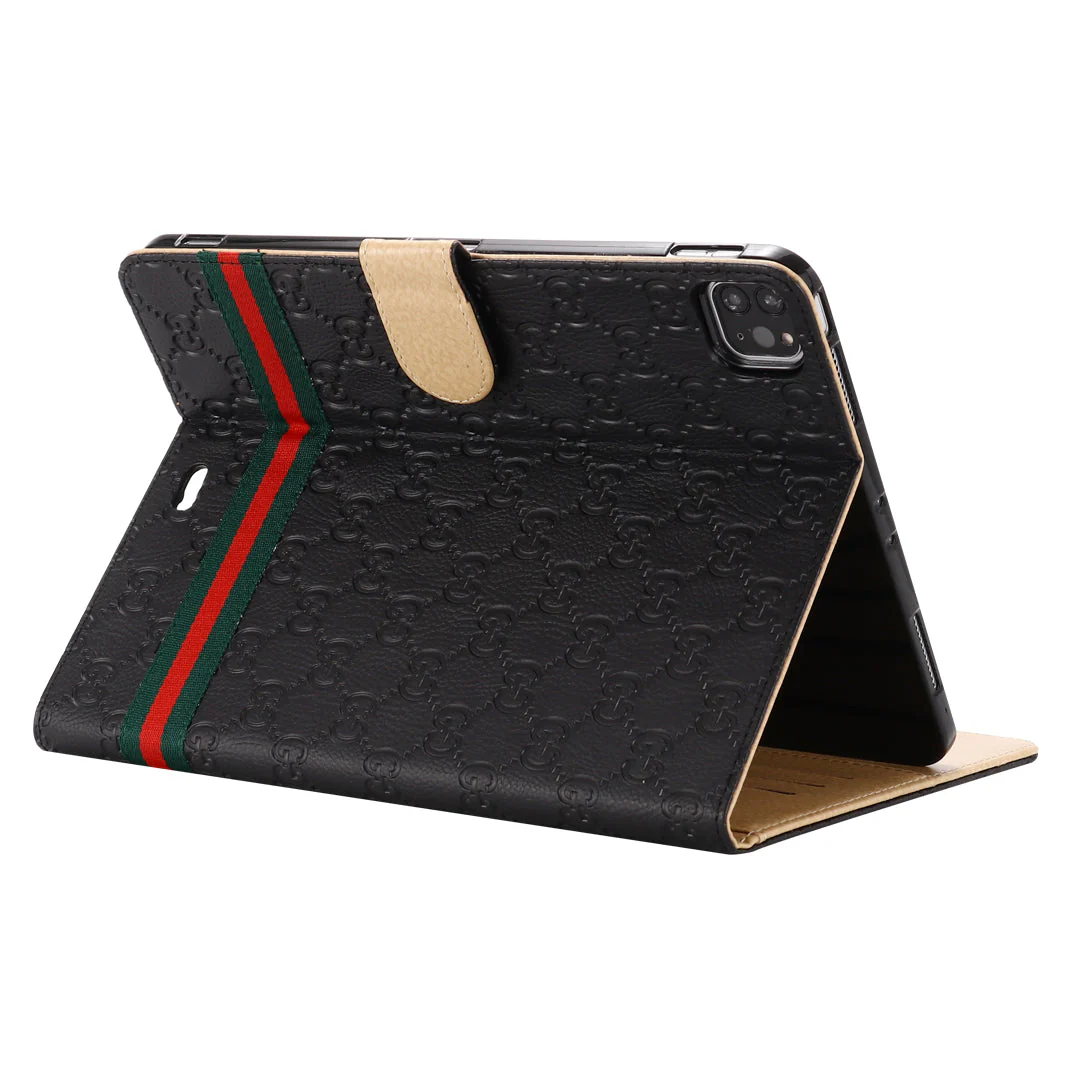 3D Embossing Flip Cover Holster Apple iPad Cases With Stand Function - Wholesale & Influencer