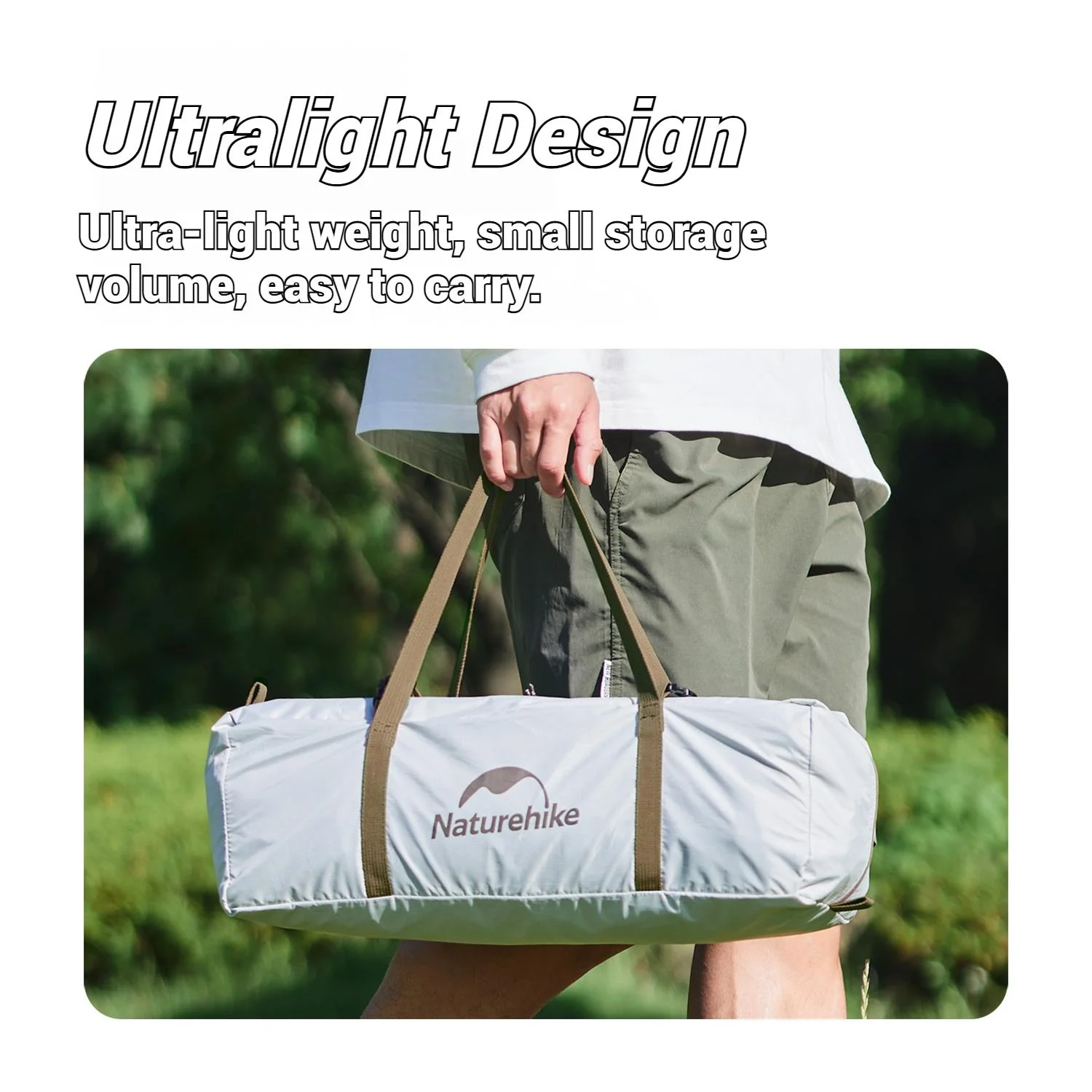 Naturehike, Ultralight Hiking Tent, Portable Camping Tent with Two Doors, Waterproof and Wind-resistant Dome Tent, UV Protection Backpacking Tent - Image 16