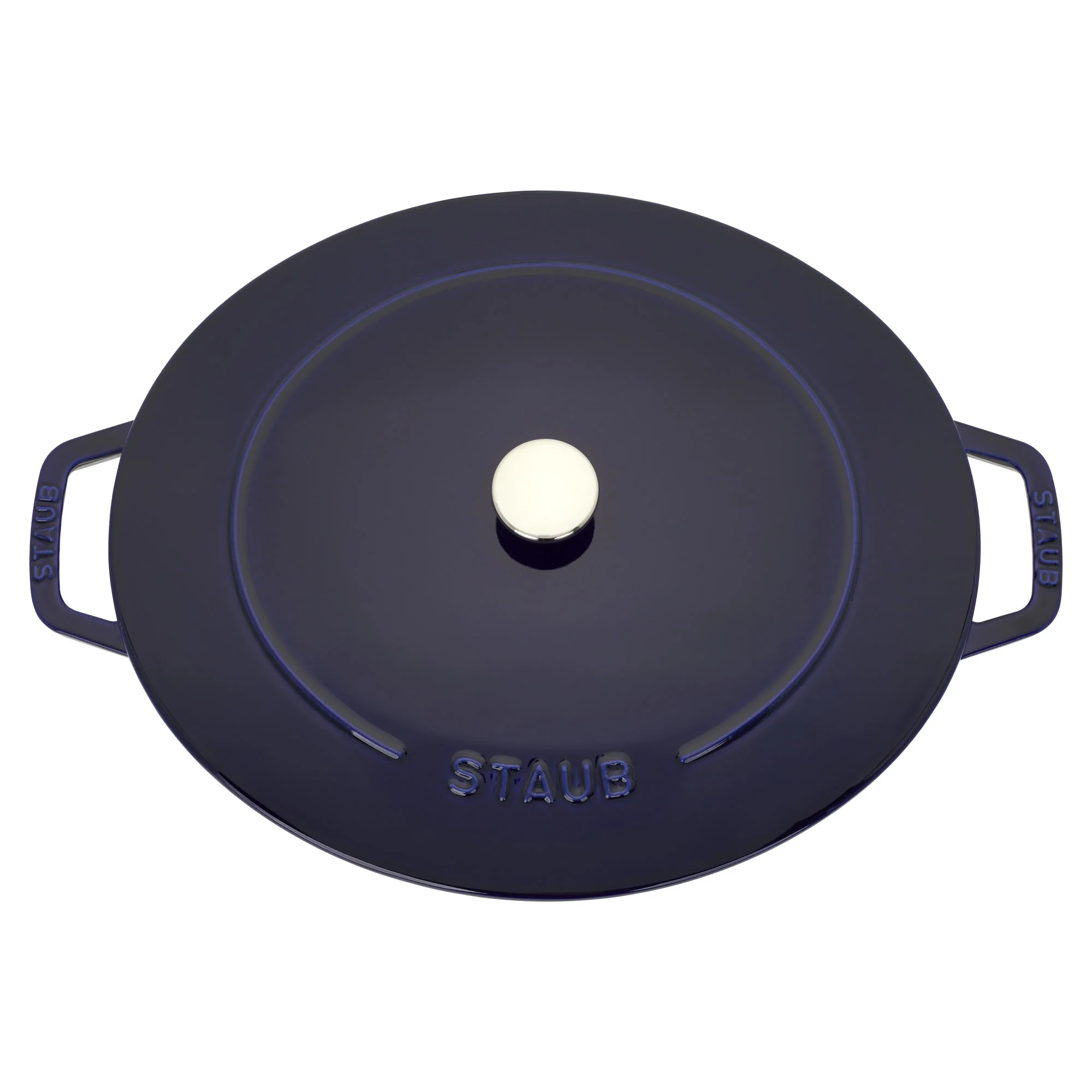 Staub Cast Iron 6.25-qt Shallow Oval Dutch Oven - Citron - Image 33