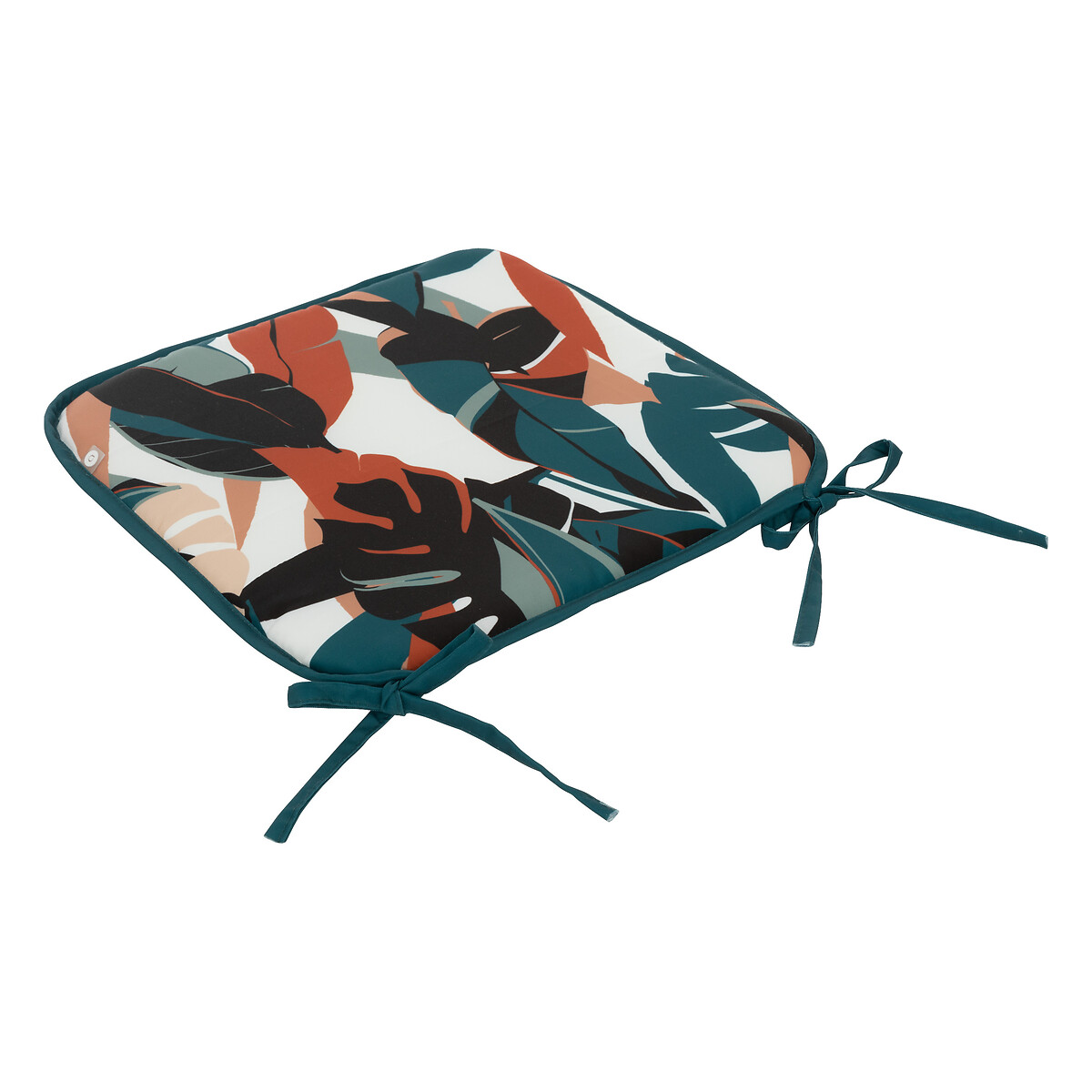 Outdoor chair pad Teal blue, 38x38 cm