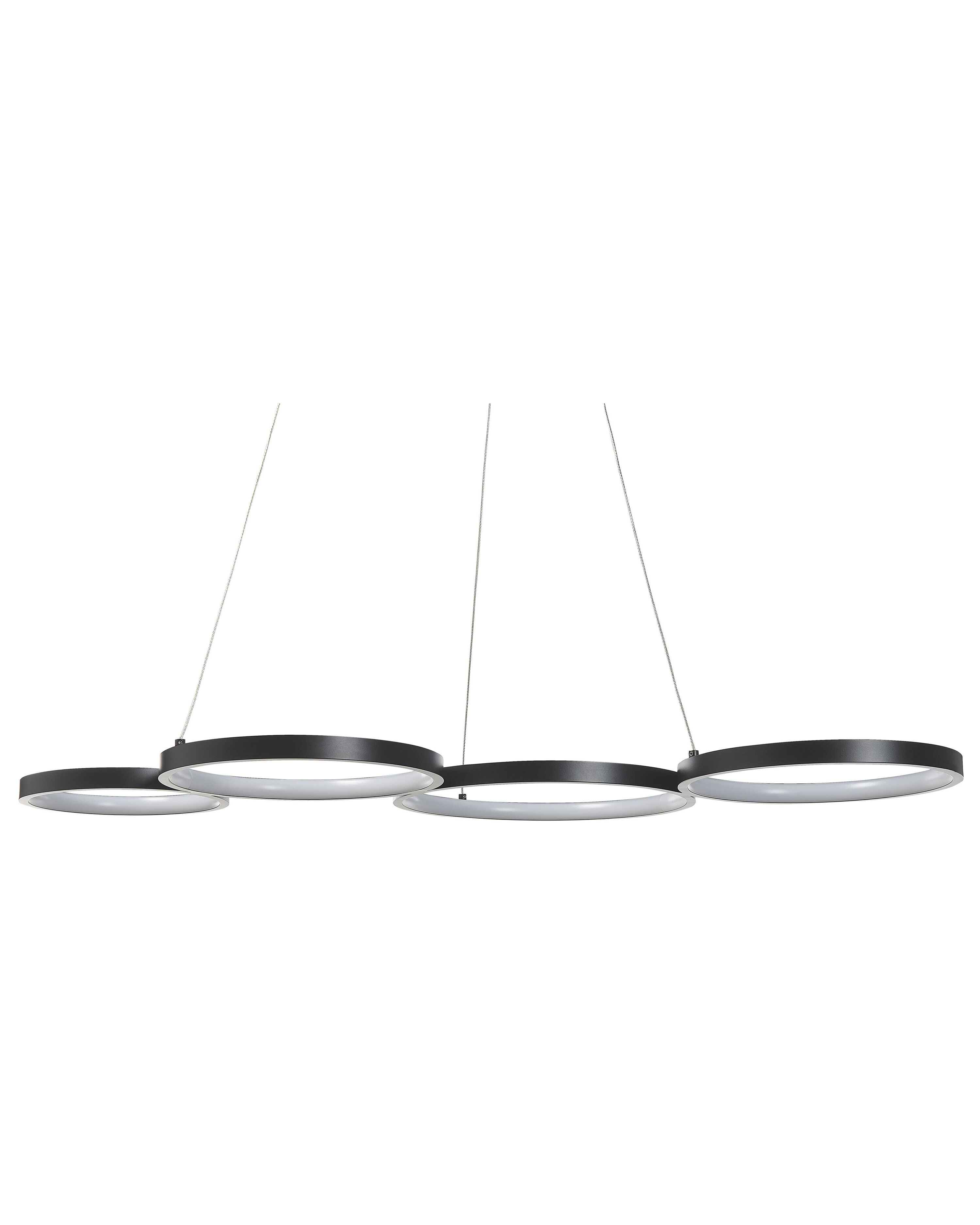 LED Pendant Lamp PIBOR Metal Black