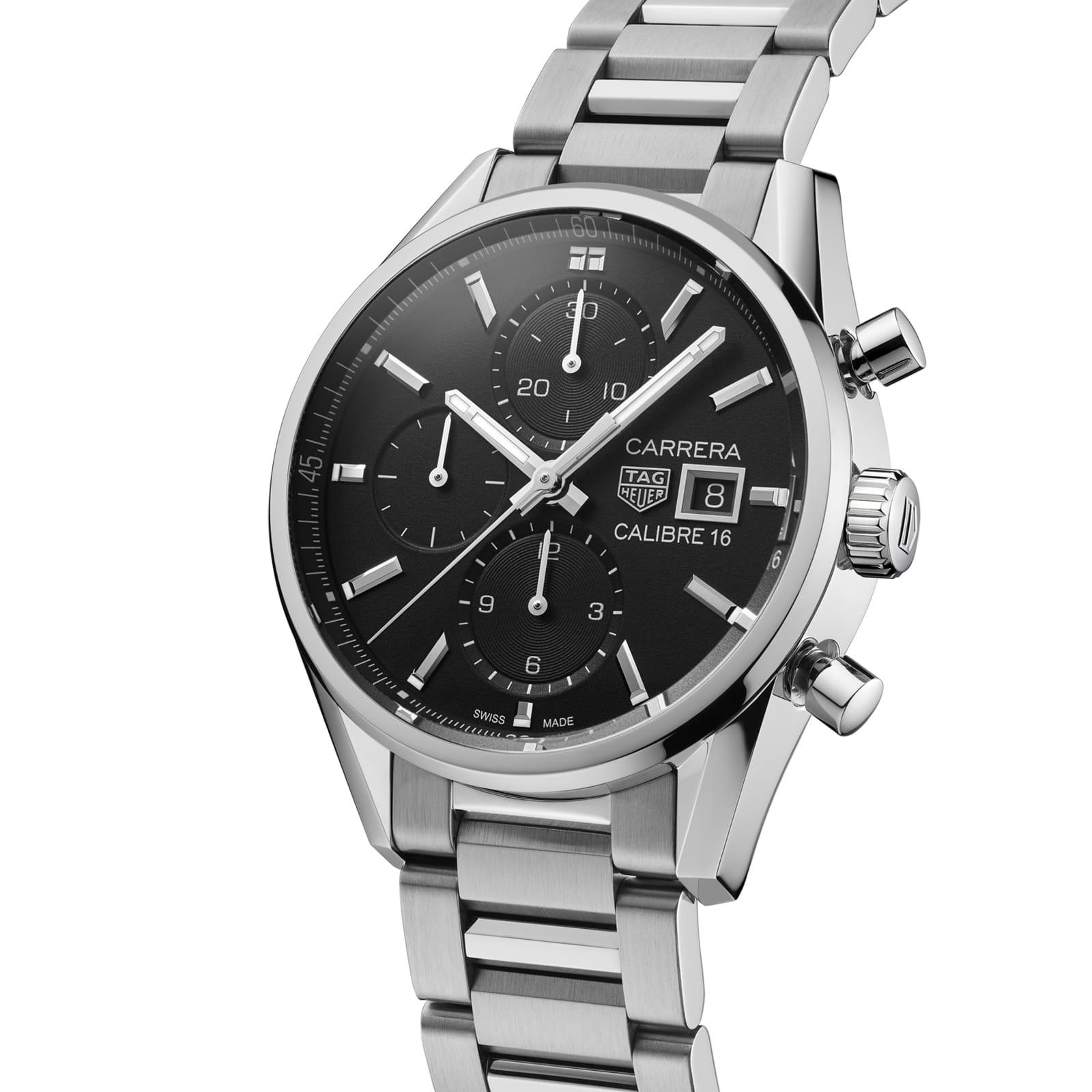 TAG Heuer Replica Watch Carrera Chronograph Automatic 41 mm Steel(1:1 replica) - Top club