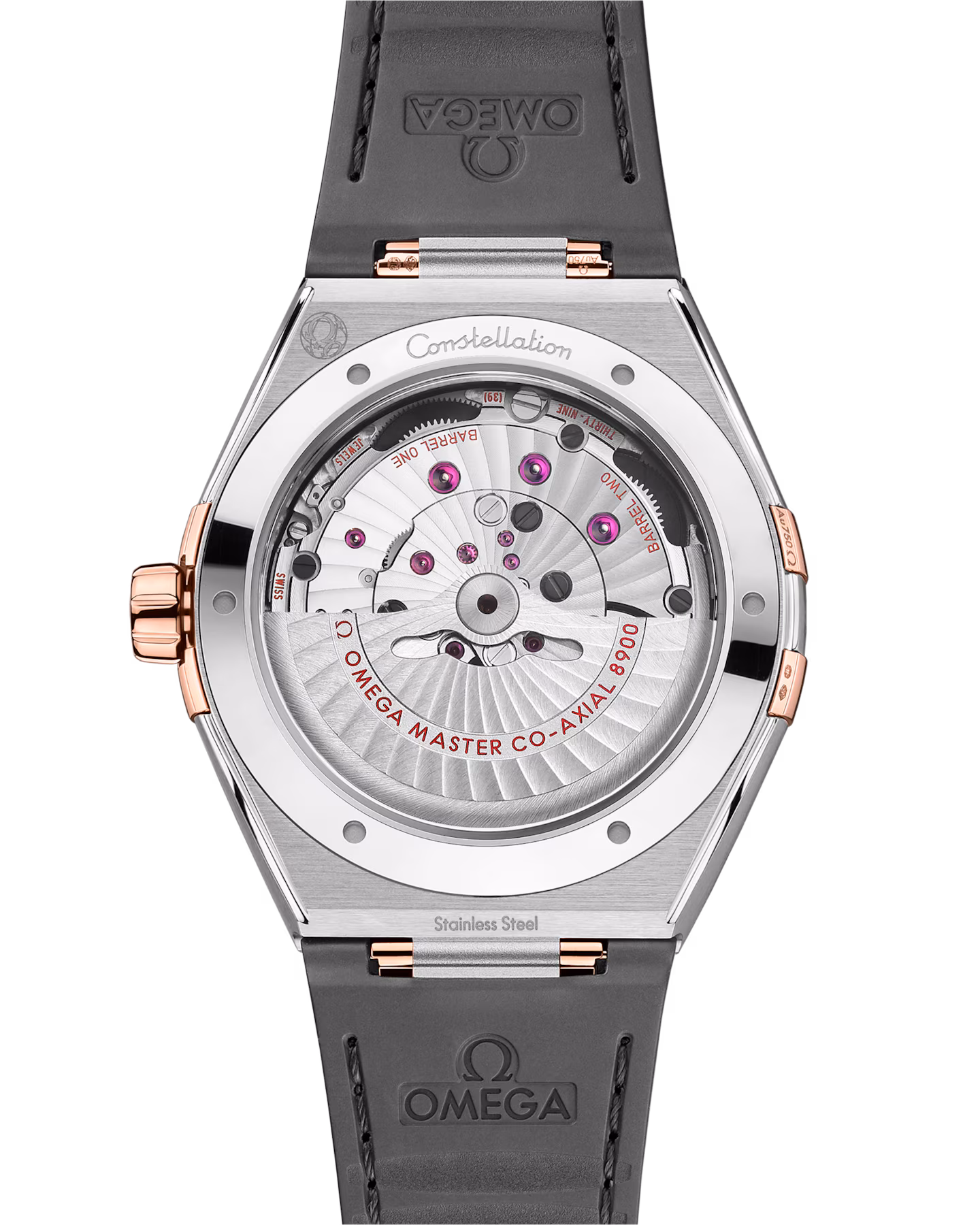 Constellation 41 mm, steel ‑ Sedna™ gold on leather strap(1:1 replica) - Elite Watch Atelier