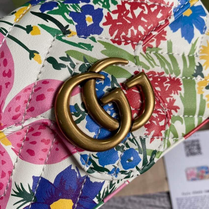 Replica Gucci Ken Scott Print Gg Marmont Super Mini Bag 4764331:1High-quality replica