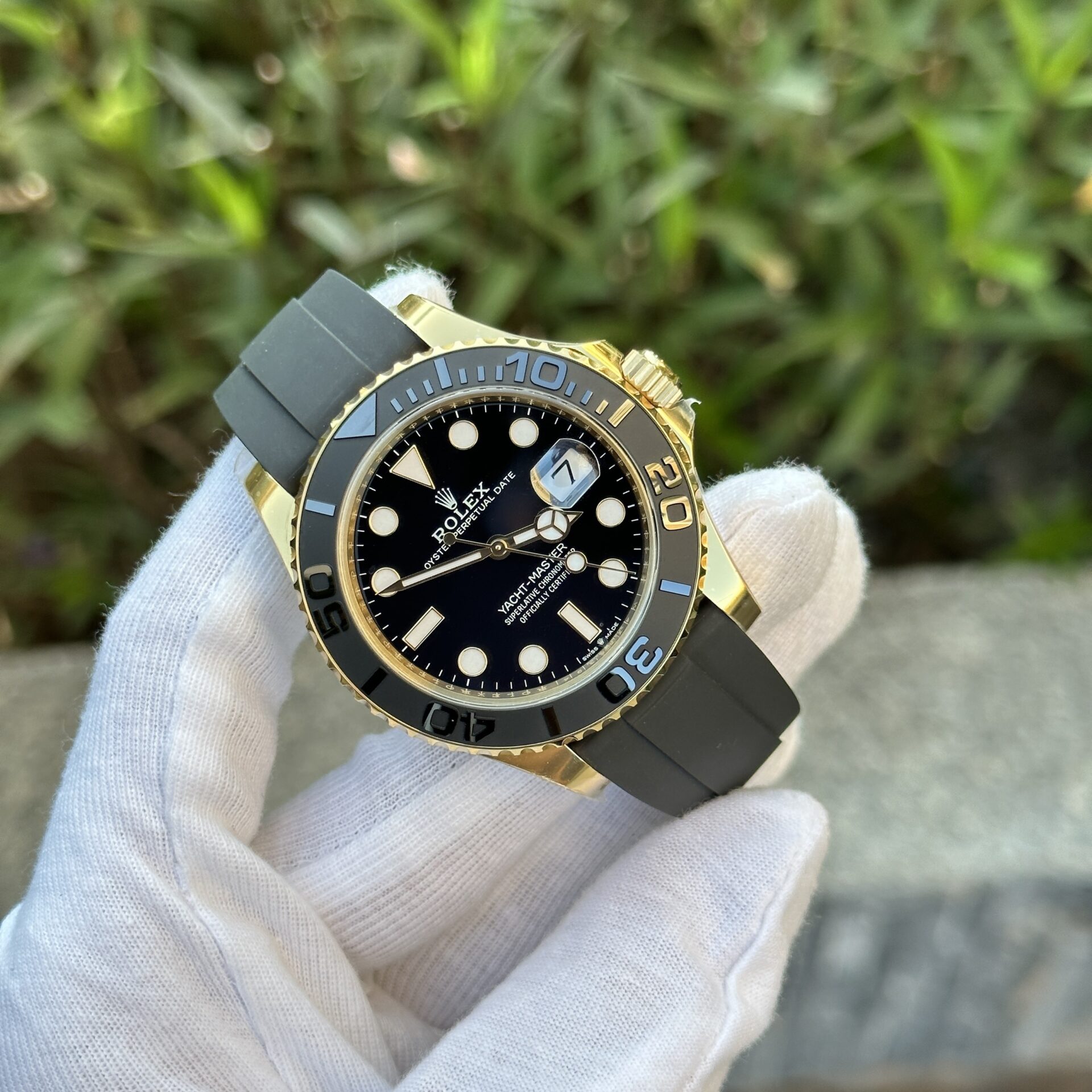 Rolex Yacht-Master 226658 Yellow Gold Replica 1:1 Watch Clean 42mm - Top club