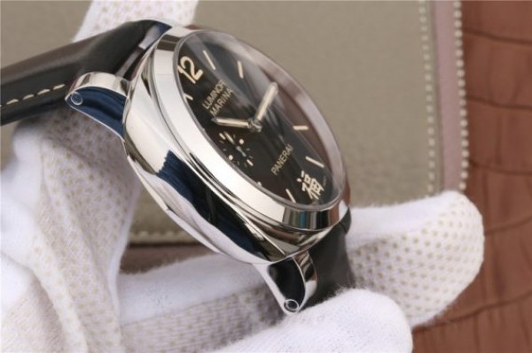 Replica Panerai PAM498 VSF Black Dial Leather Strap P.9000 - Top club