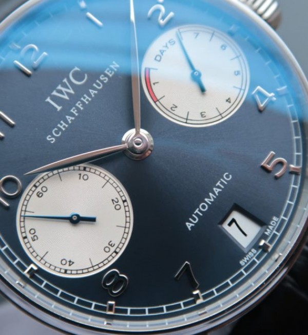 Replica IWC ZF Portuguese IW500112 Laureus Edition Leather Strap A52010 - Elite Watch Atelier