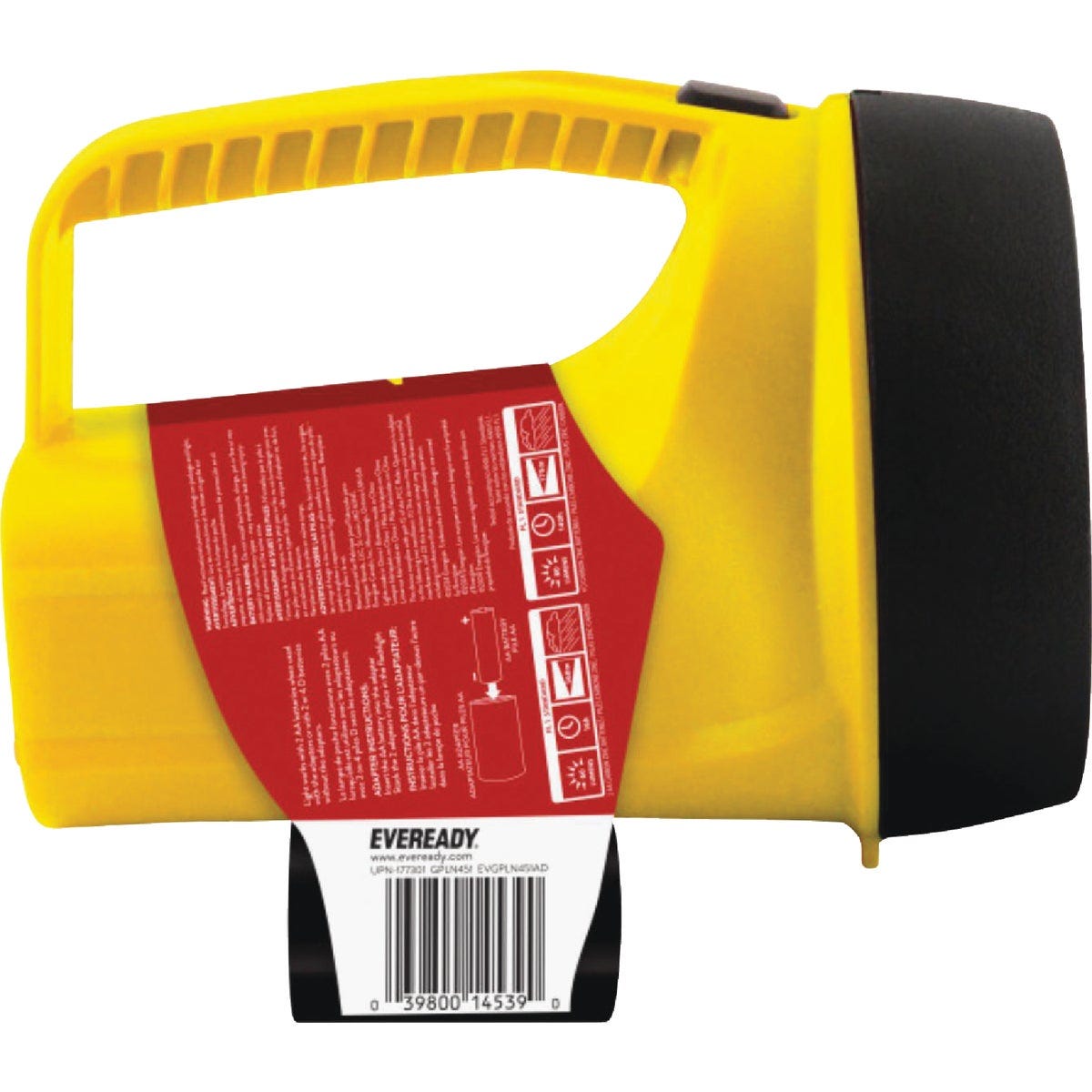 Eveready Readyflex 7.3 In. L. x 5.12 In. Dia. Yellow Plastic Utility LED Lantern