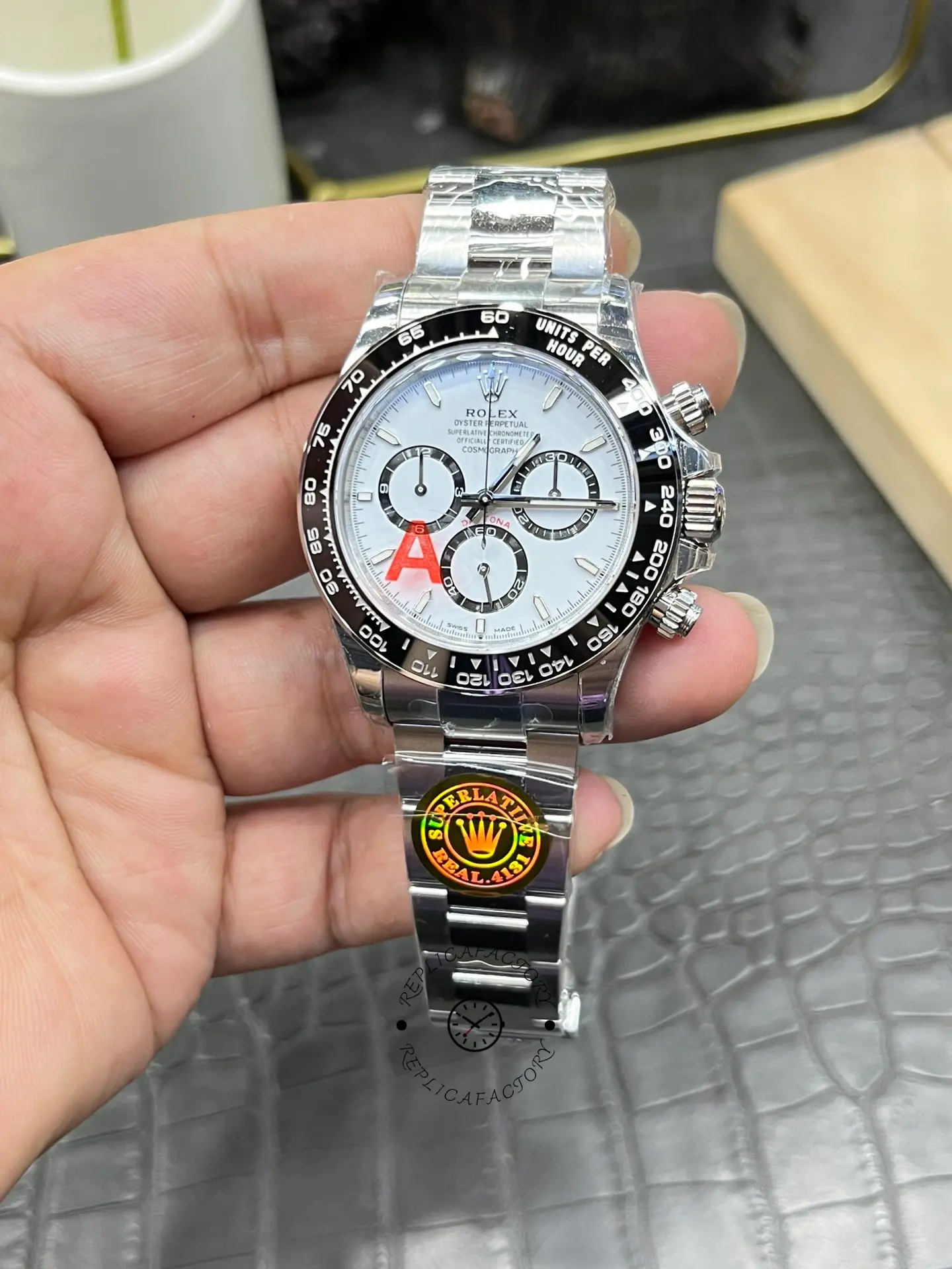 Rolex Cosmograph Daytona Oyster Oystersteel M126500ln 0001 40mm - House of Replica