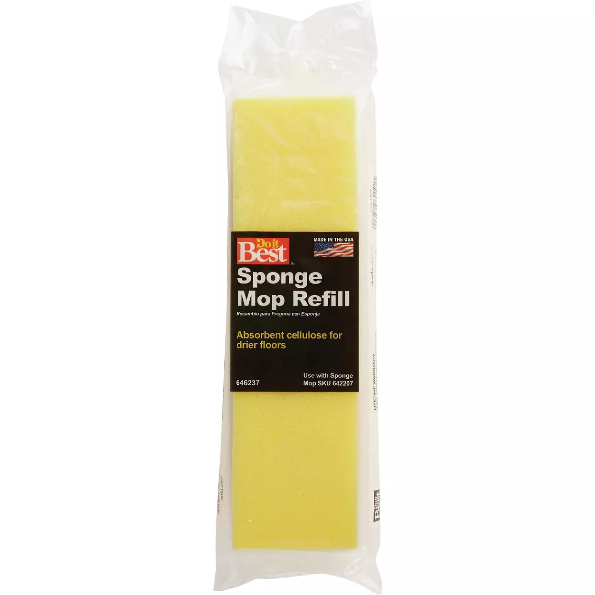 Do it Best 9 In. Sponge Mop Refill