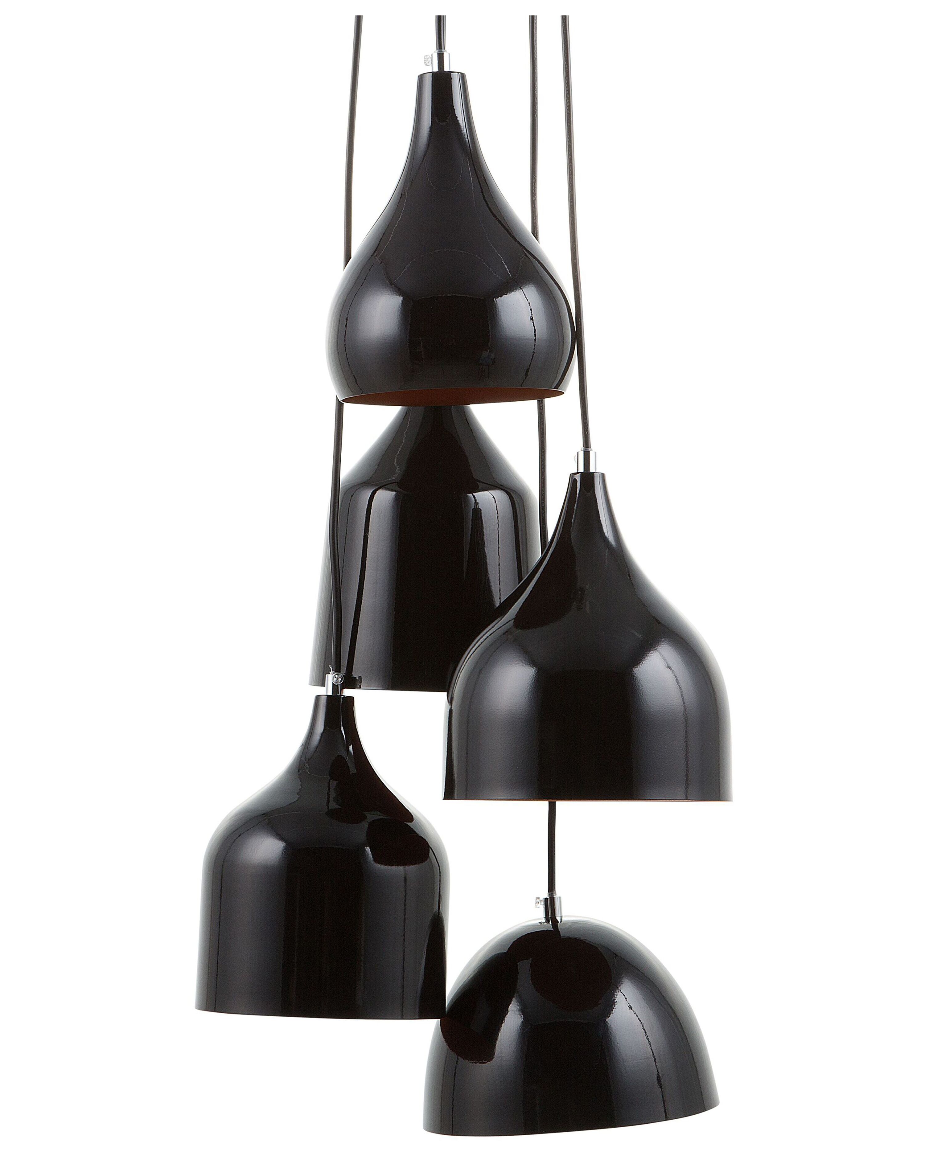 Pendant Lamp SAVIO Metal Golden Brown Black
